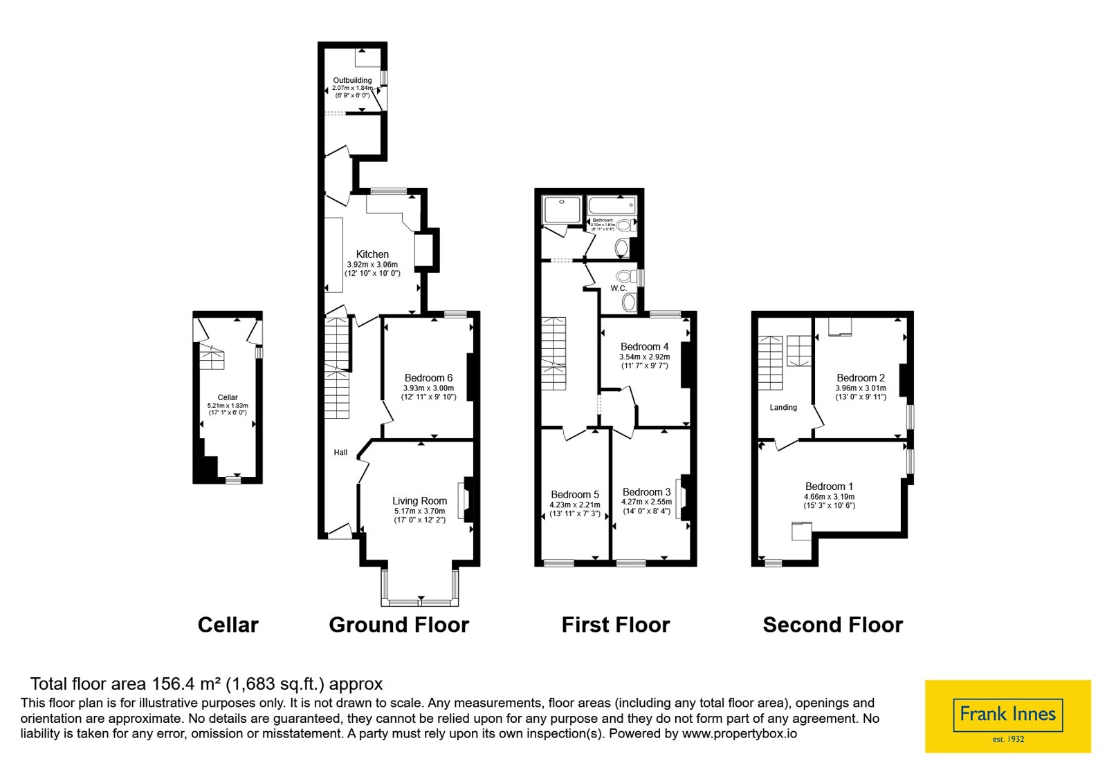 61, Herbert Road, Nottinghamshire floorplan