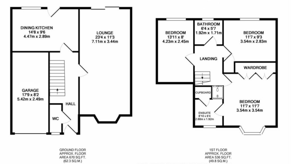 57, Gleneagles Way, Huddersfield floorplan