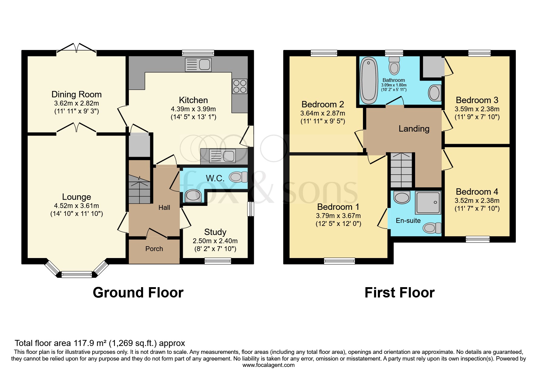 Ifield Mill Close, Stone Cross, Pevensey floorplan