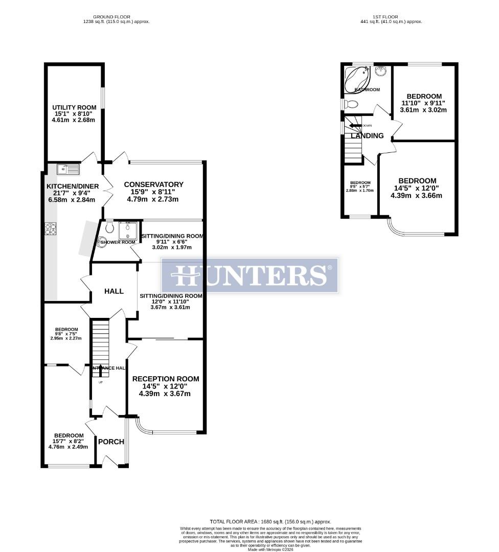 53, Warley Avenue, Hayes floorplan