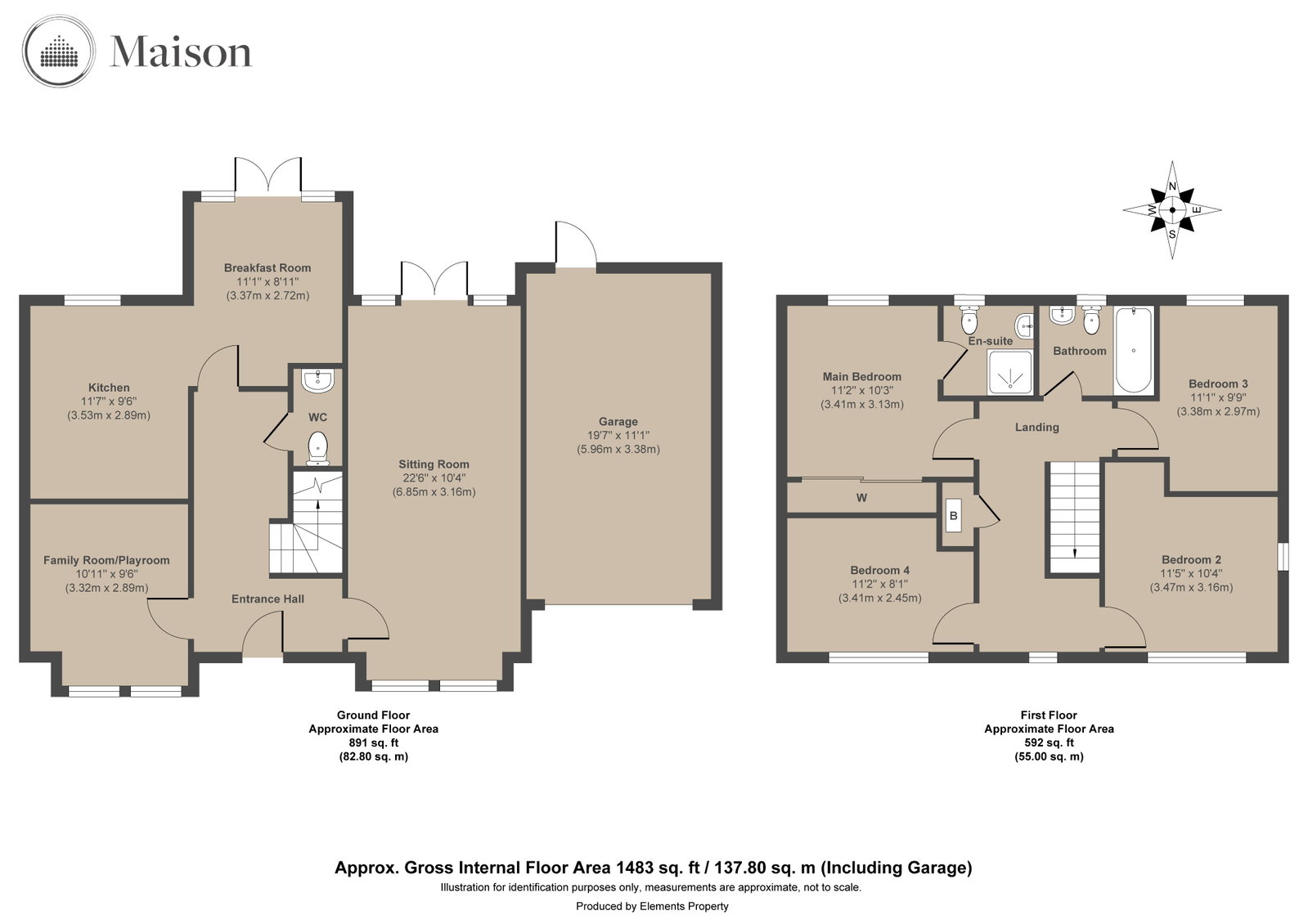 31, Thomas Waters Way, Horley floorplan