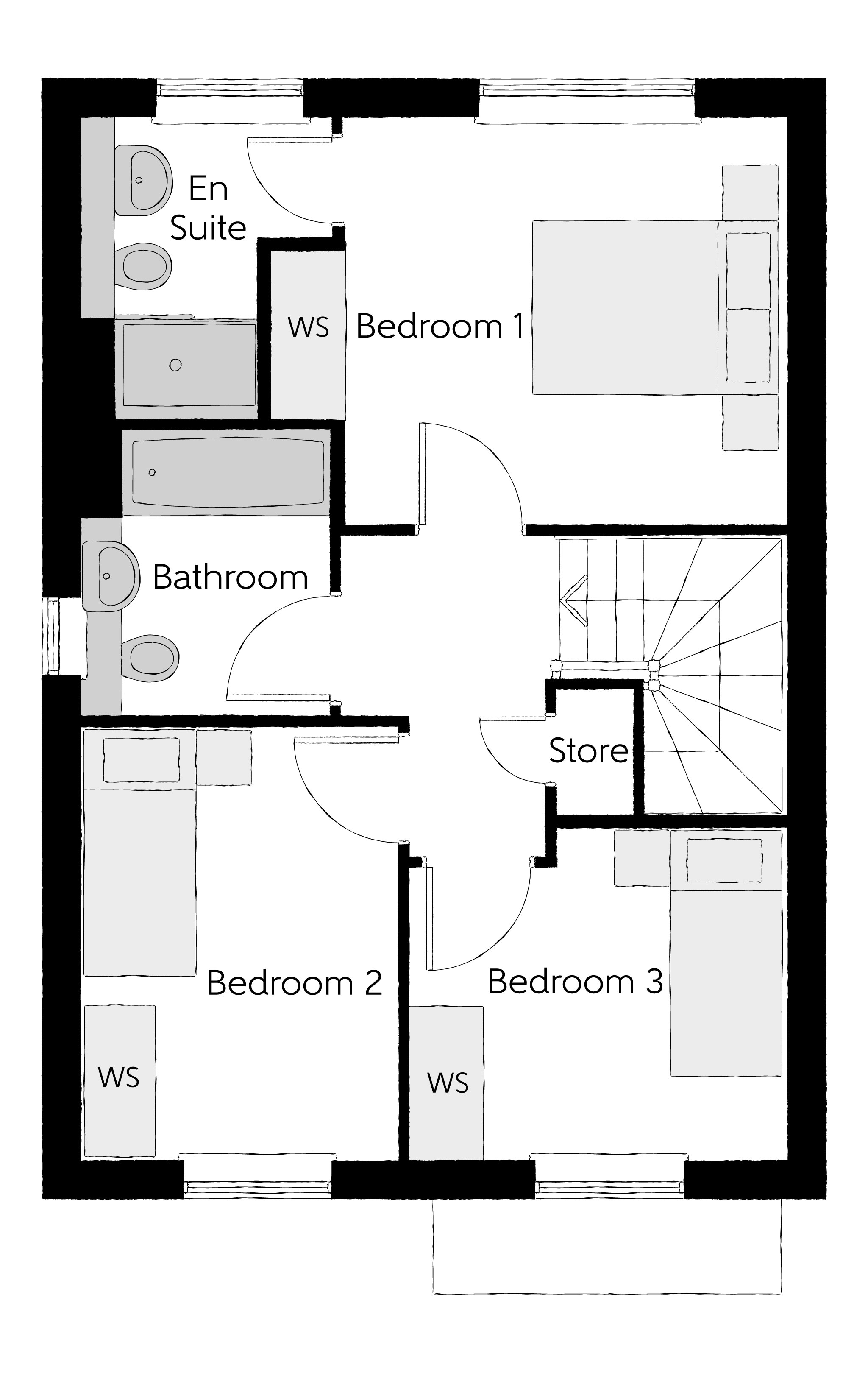 324, Stirling Road, Midway floorplan