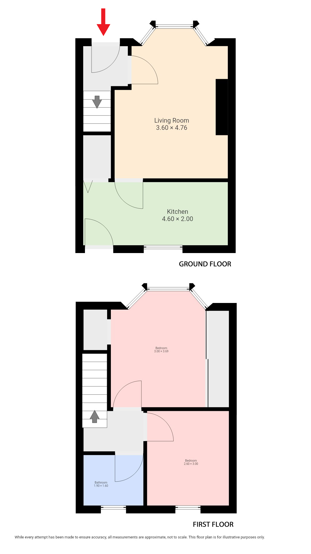 77 Clydesdale Avenue, Paisley floorplan