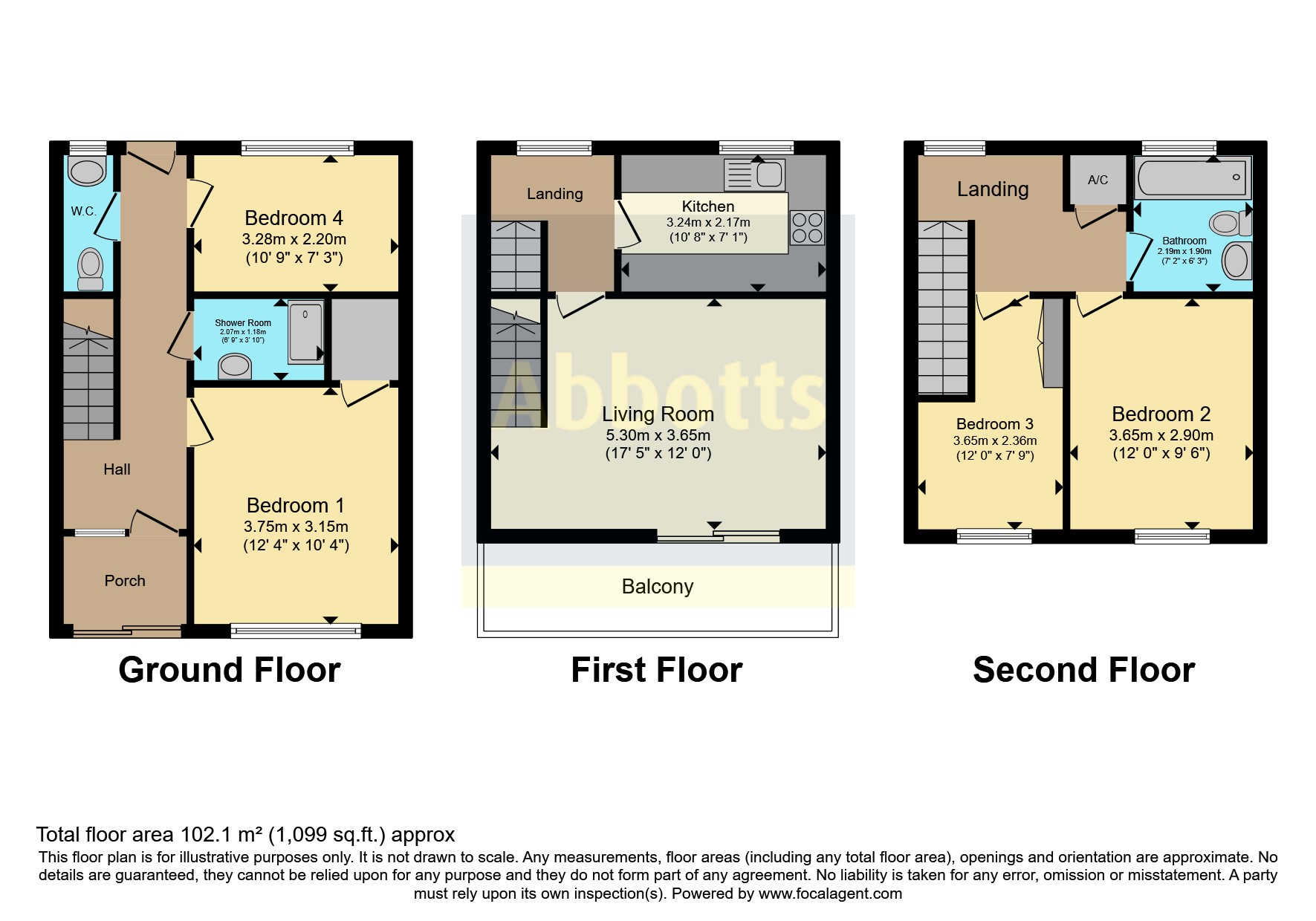 5, Staithe Close, Norwich floorplan