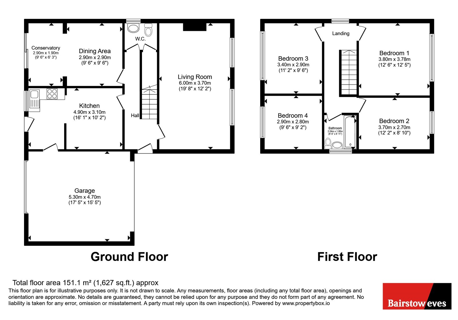 18, Burton Drive, Nottinghamshire floorplan