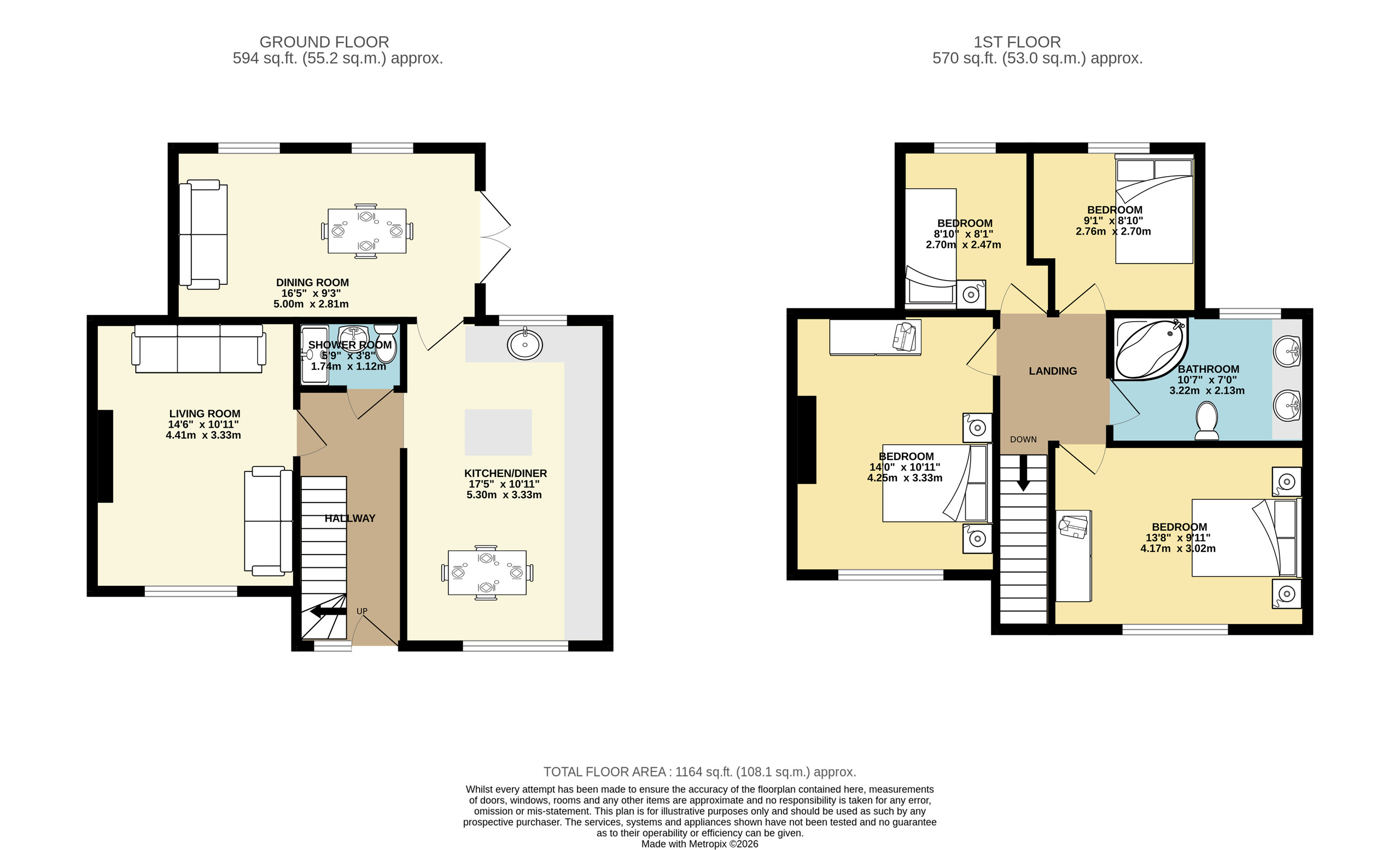 3 Blyth Road, Norwich floorplan