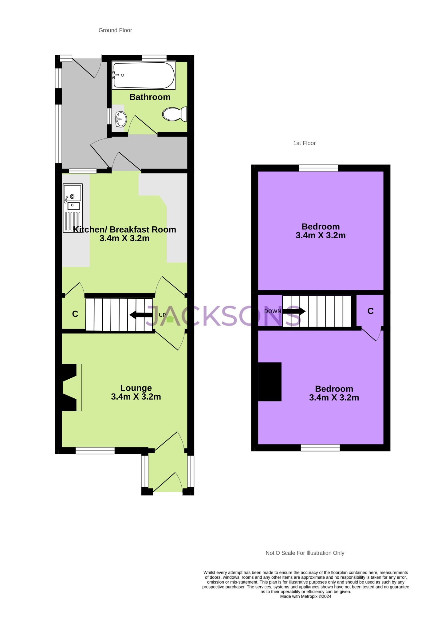 12, Bush Road, Rochester floorplan