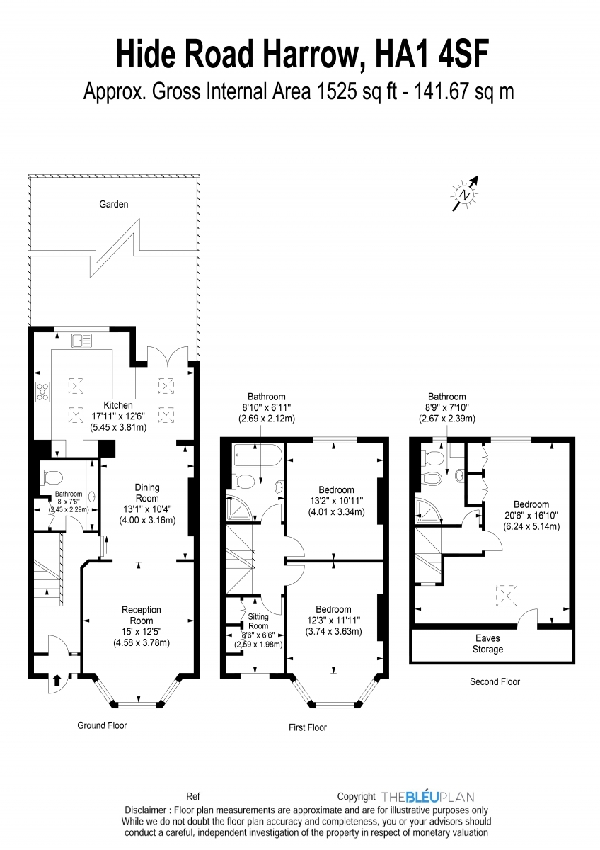 4 Bedrooms  for sale in Hide Road, Harrow HA1