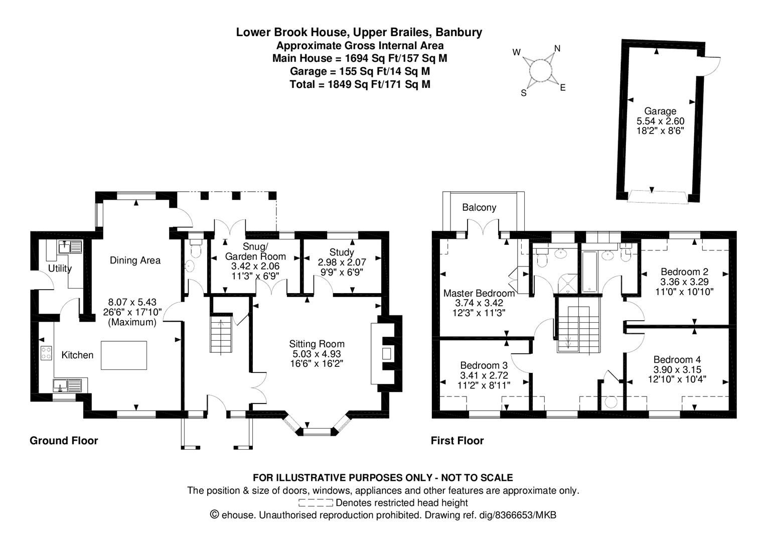 4 Bedrooms Detached house for sale in Upper Brailes, Banbury, Oxfordshire OX15