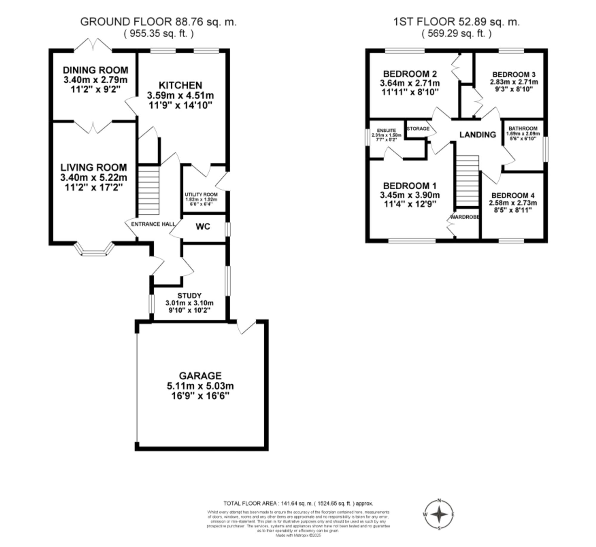 6 Blackberry Way, Stafford floorplan