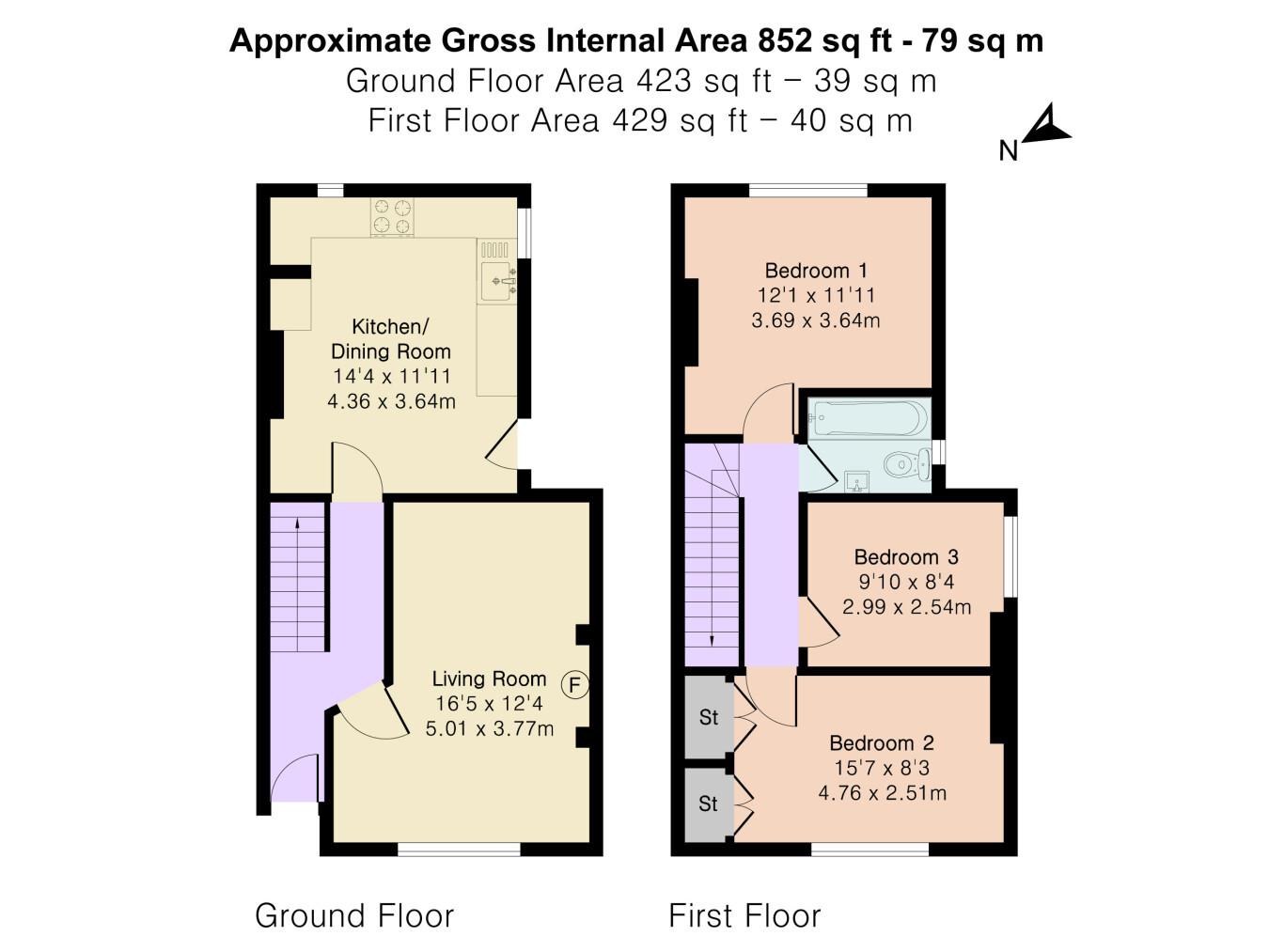 2, Church Lane, Kidlington floorplan