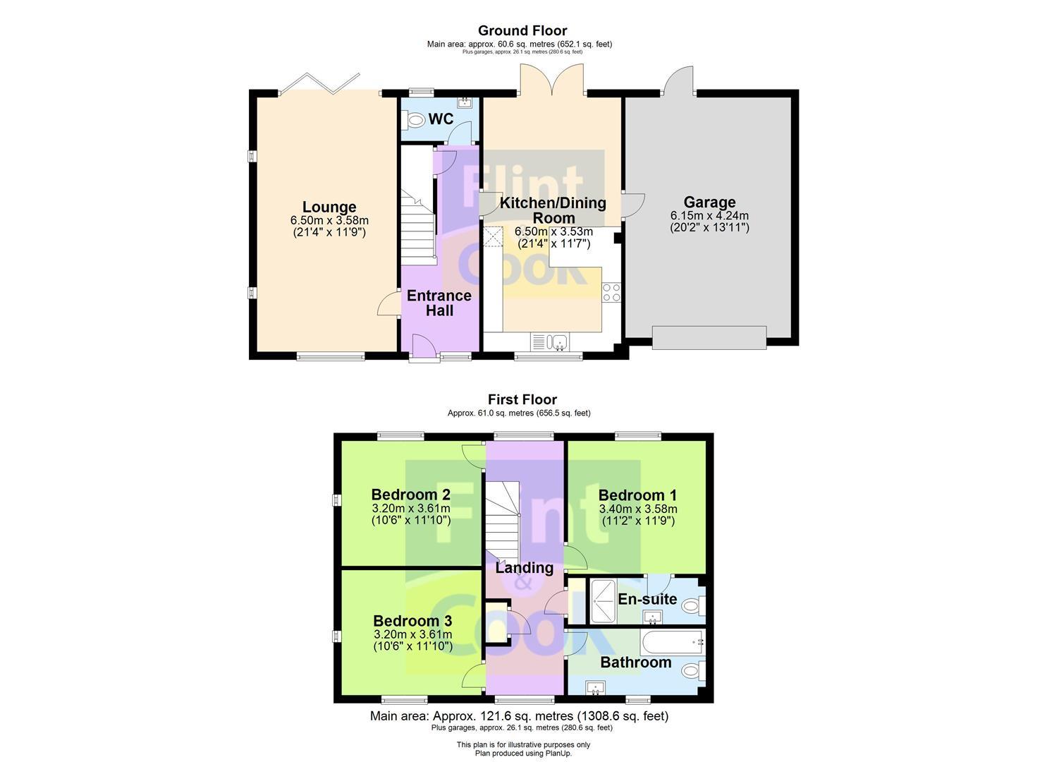 The Yew, 3 Monksbury Park, Hereford floorplan