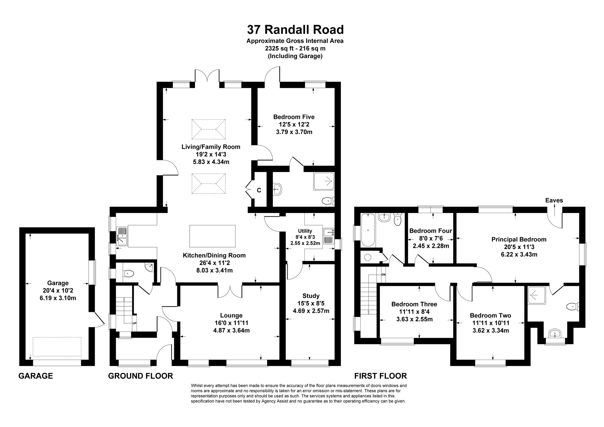 37 Randall Road, Hampshire floorplan