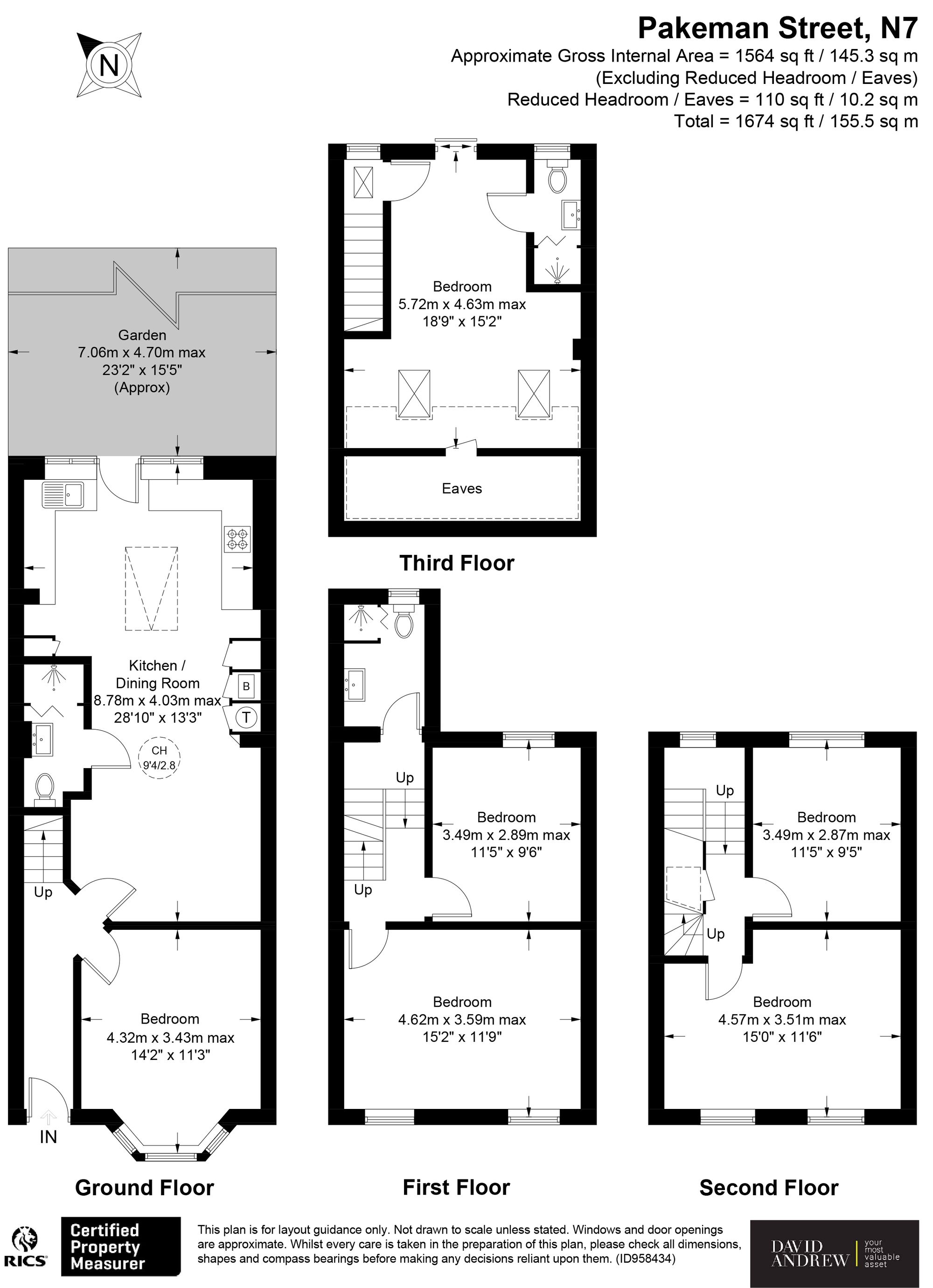 13 Pakeman Street, London floorplan