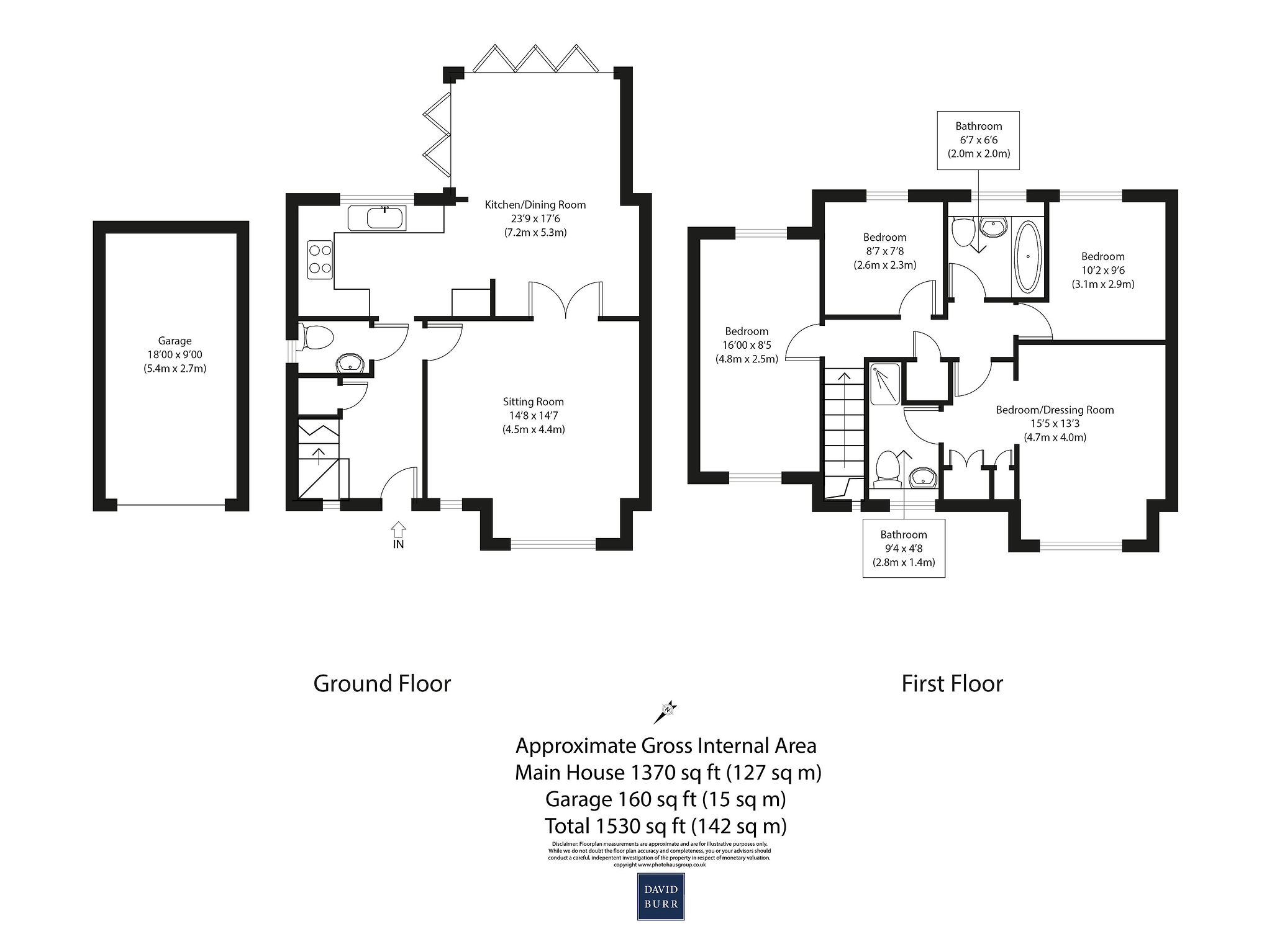 9, Lark Close, Stowmarket floorplan