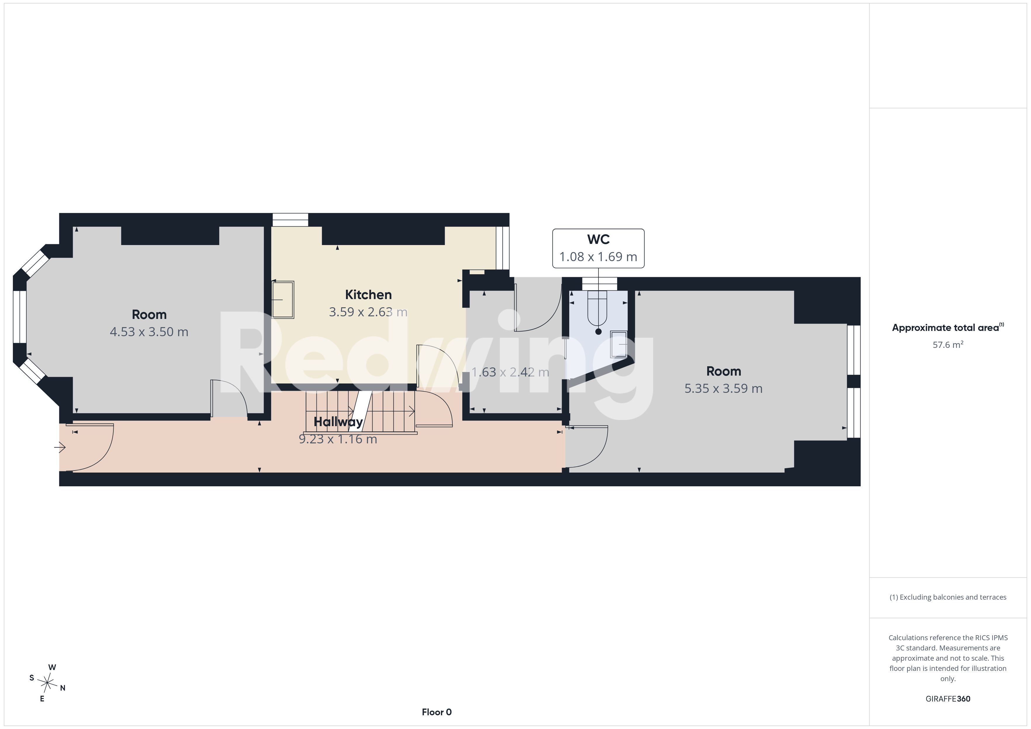 5, Warwick Road, Manchester floorplan