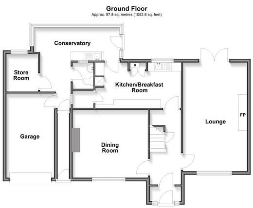Ashford Road, Faversham floorplan