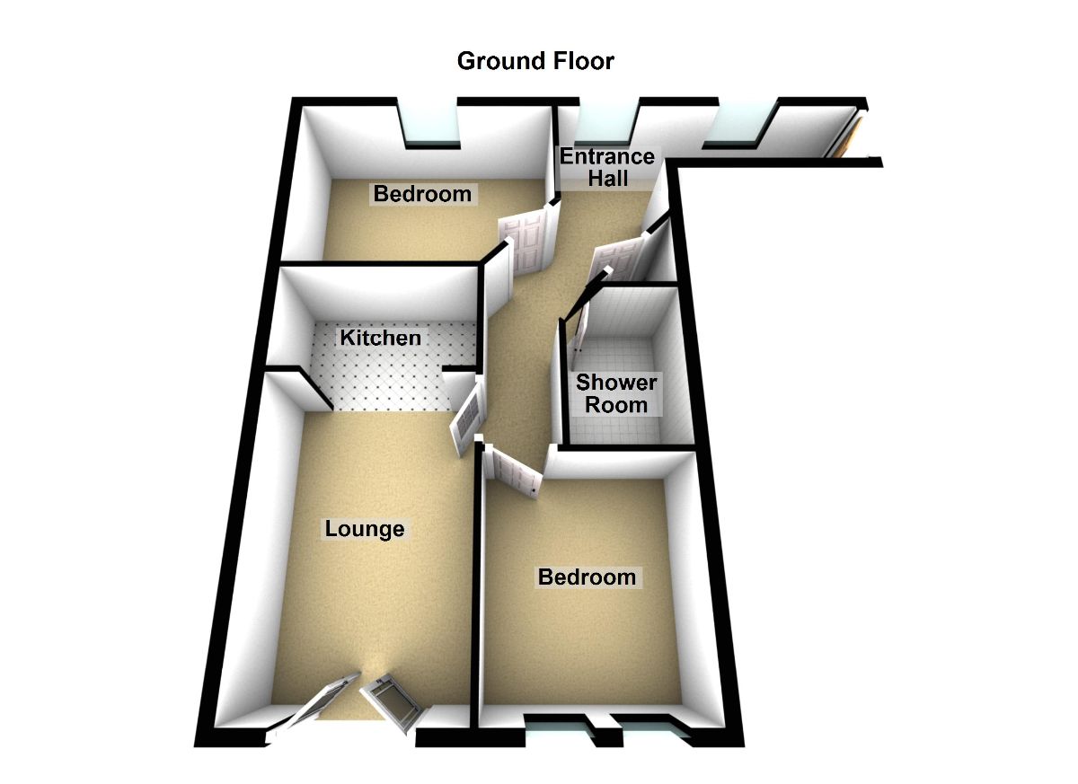 Flat 15 Gomersall House, Drighlington floorplan