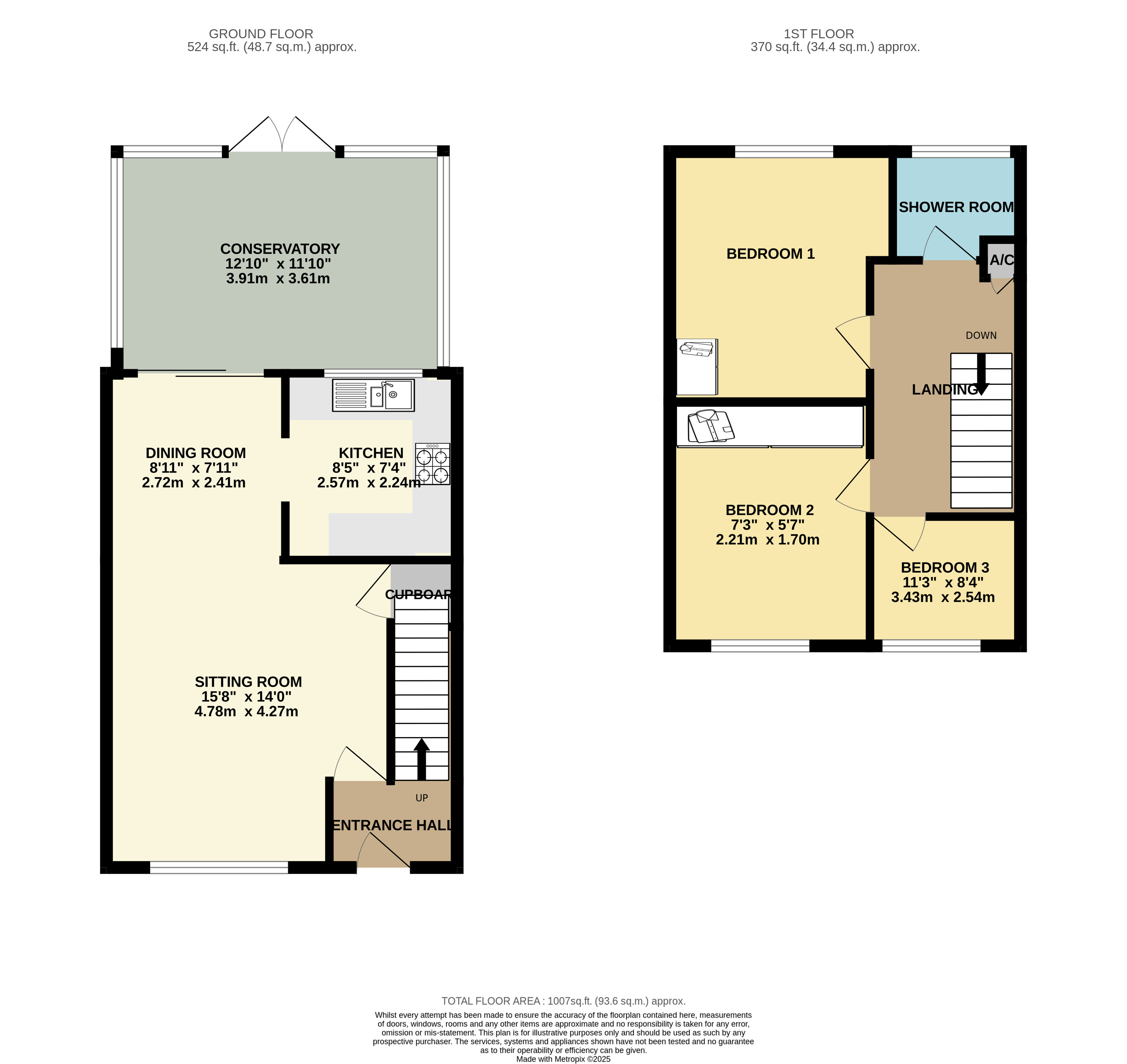126, Marryat Road, New Milton floorplan