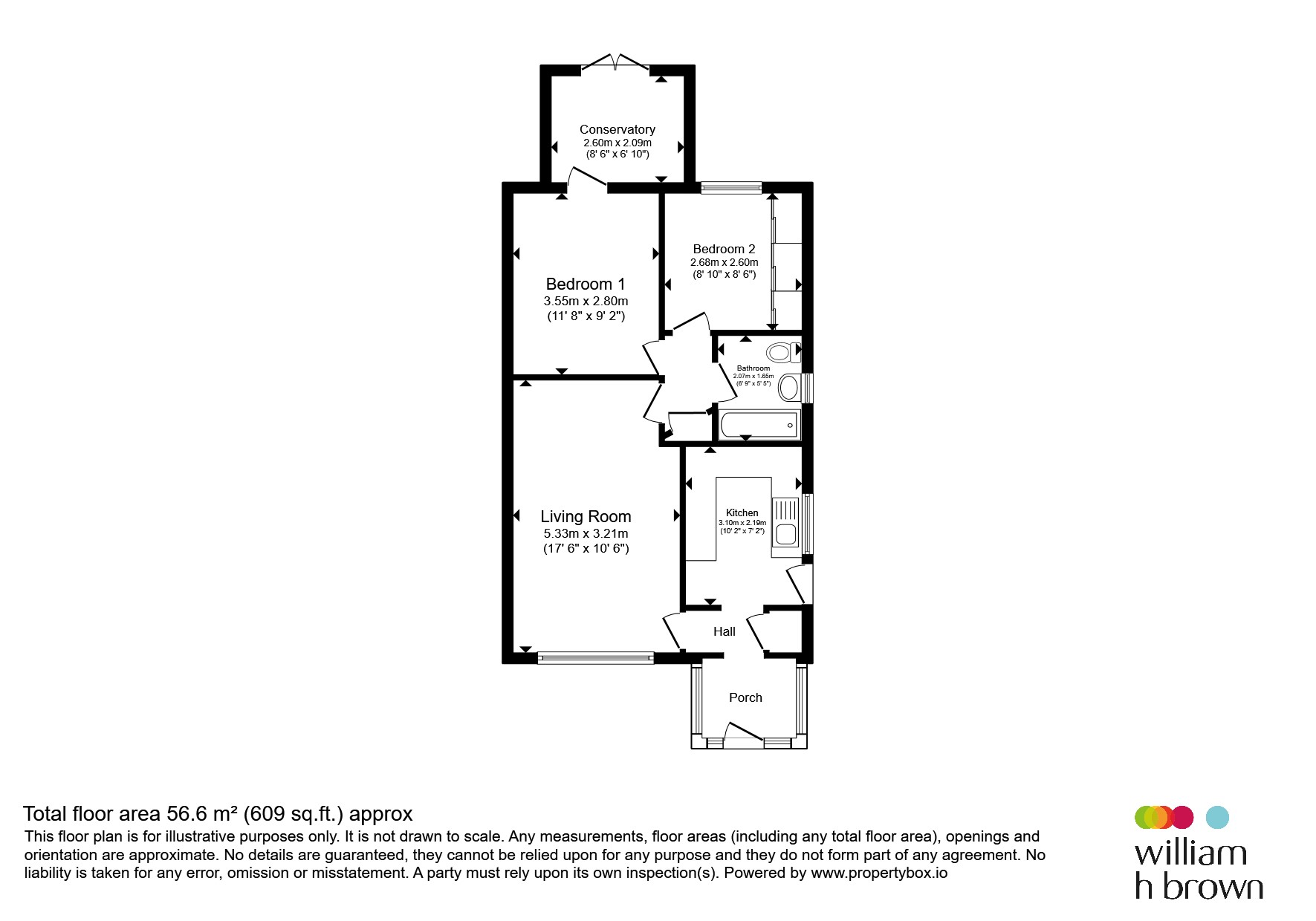 6, Broadcroft Chase, Wakefield floorplan