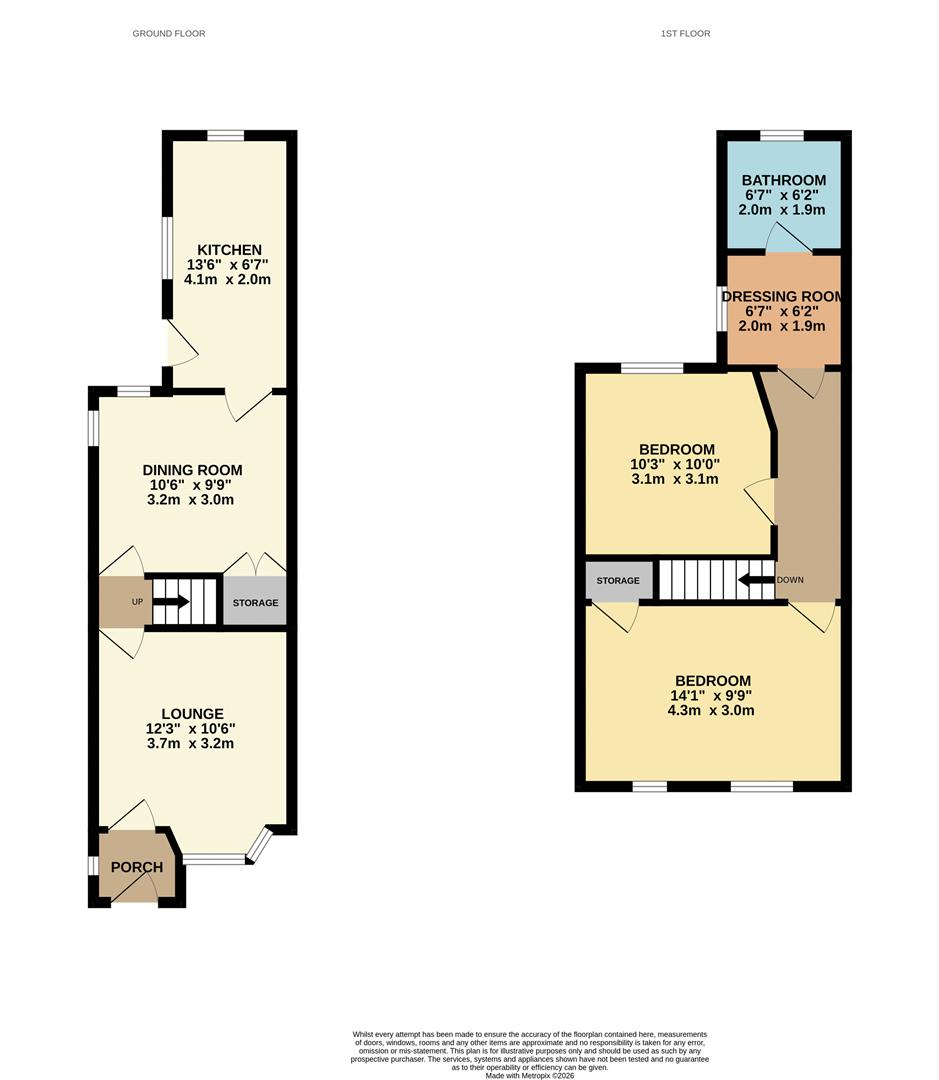 13, Mulso Road, Finedon floorplan