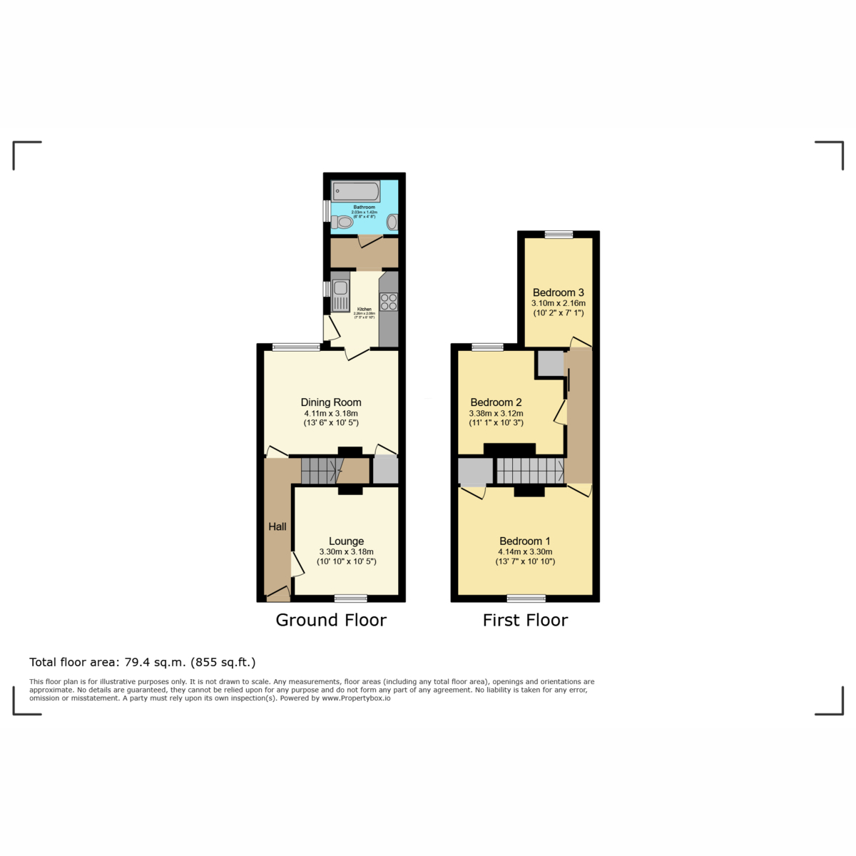 119, Hunnyhill, Newport floorplan