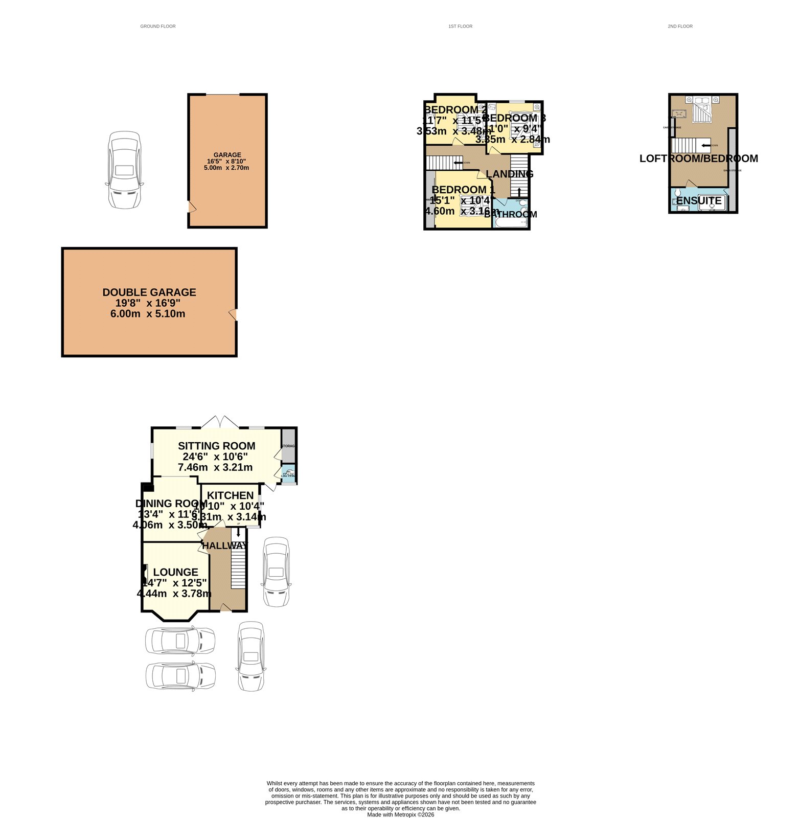64, Brockhurst Road, Hampshire floorplan