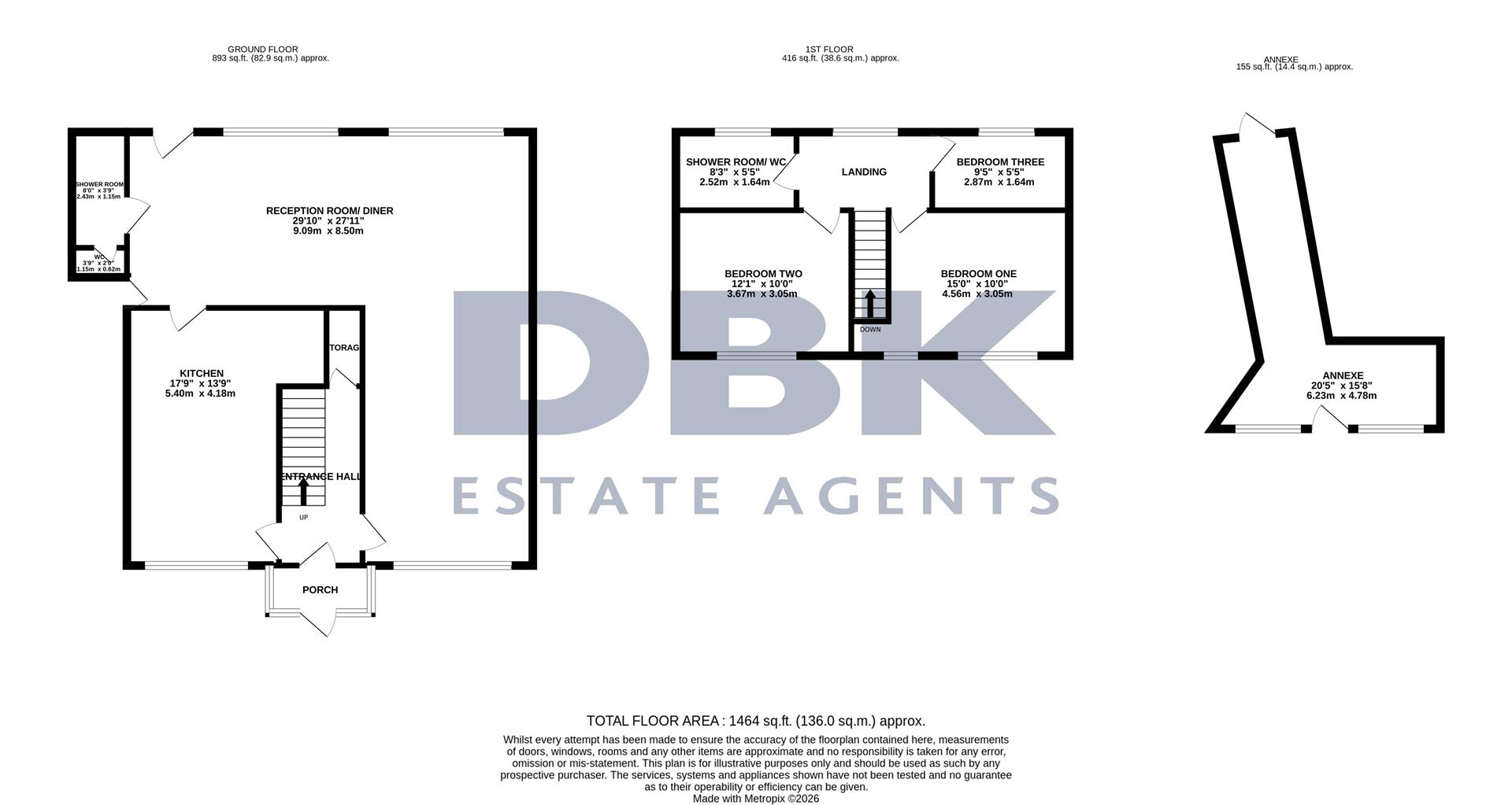 3, Prestwick Close, Norwood Green floorplan