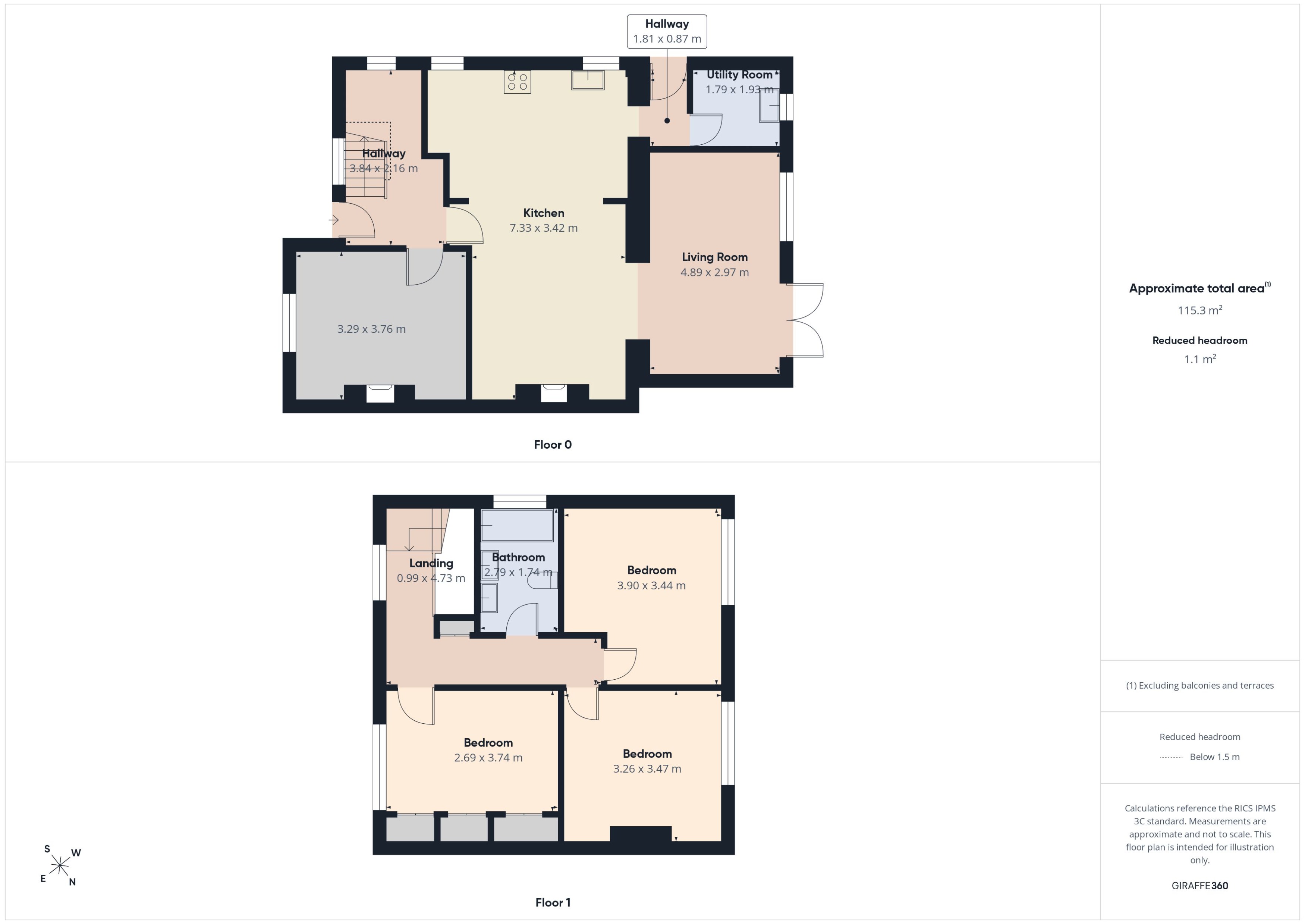 2, Lon Ysgubor, Cardiff floorplan