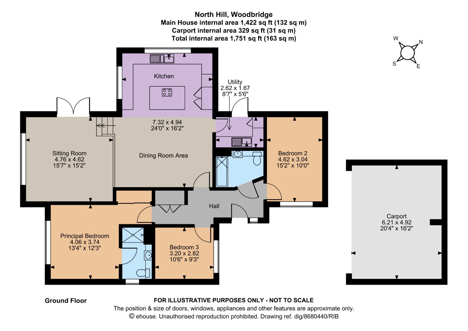 20, North Hill, Suffolk floorplan