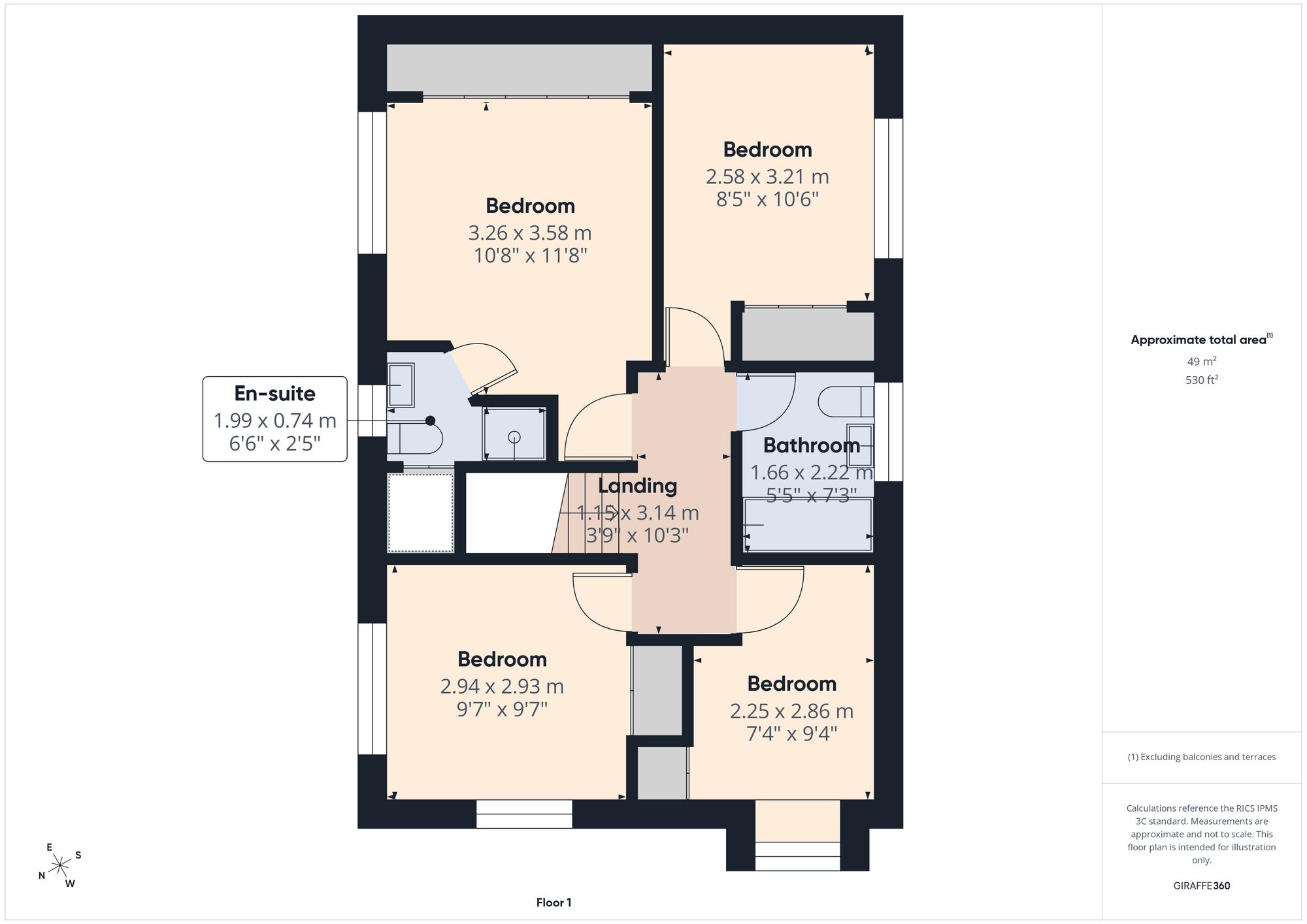 10 Kirkfell Drive, Manchester floorplan
