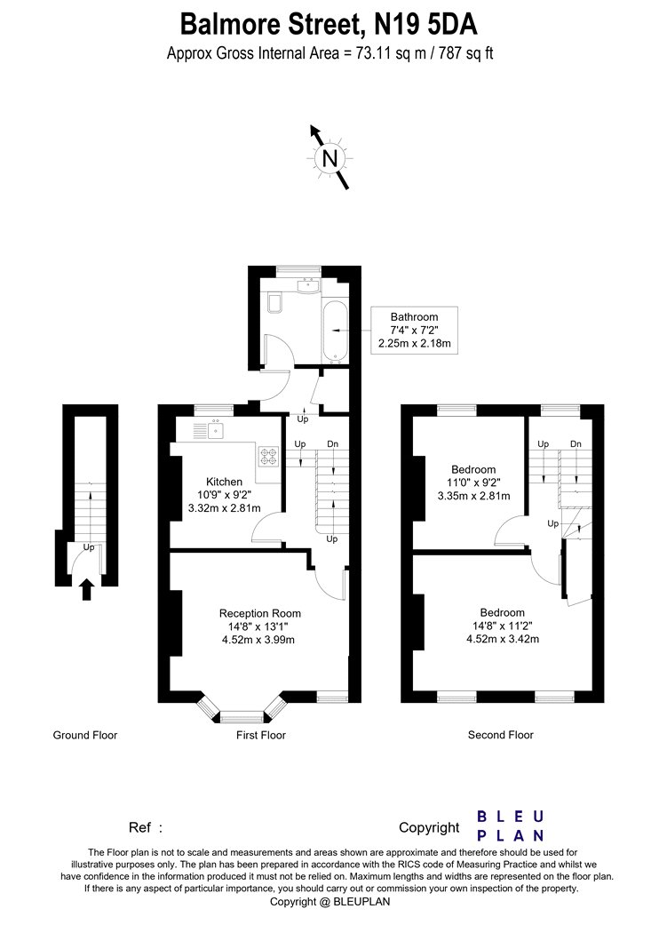 Balmore Street, London floorplan