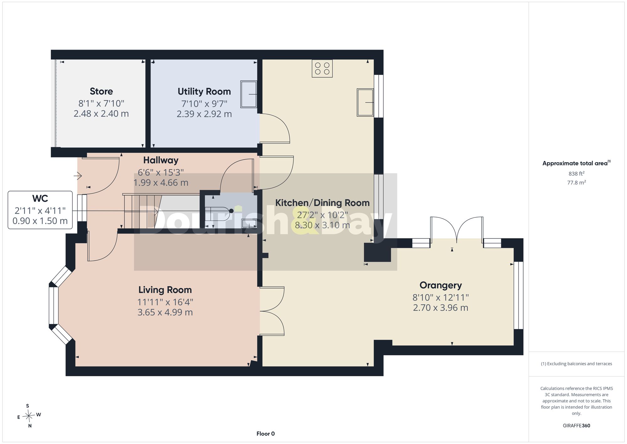 48 Bluebell Hollow, Stafford floorplan