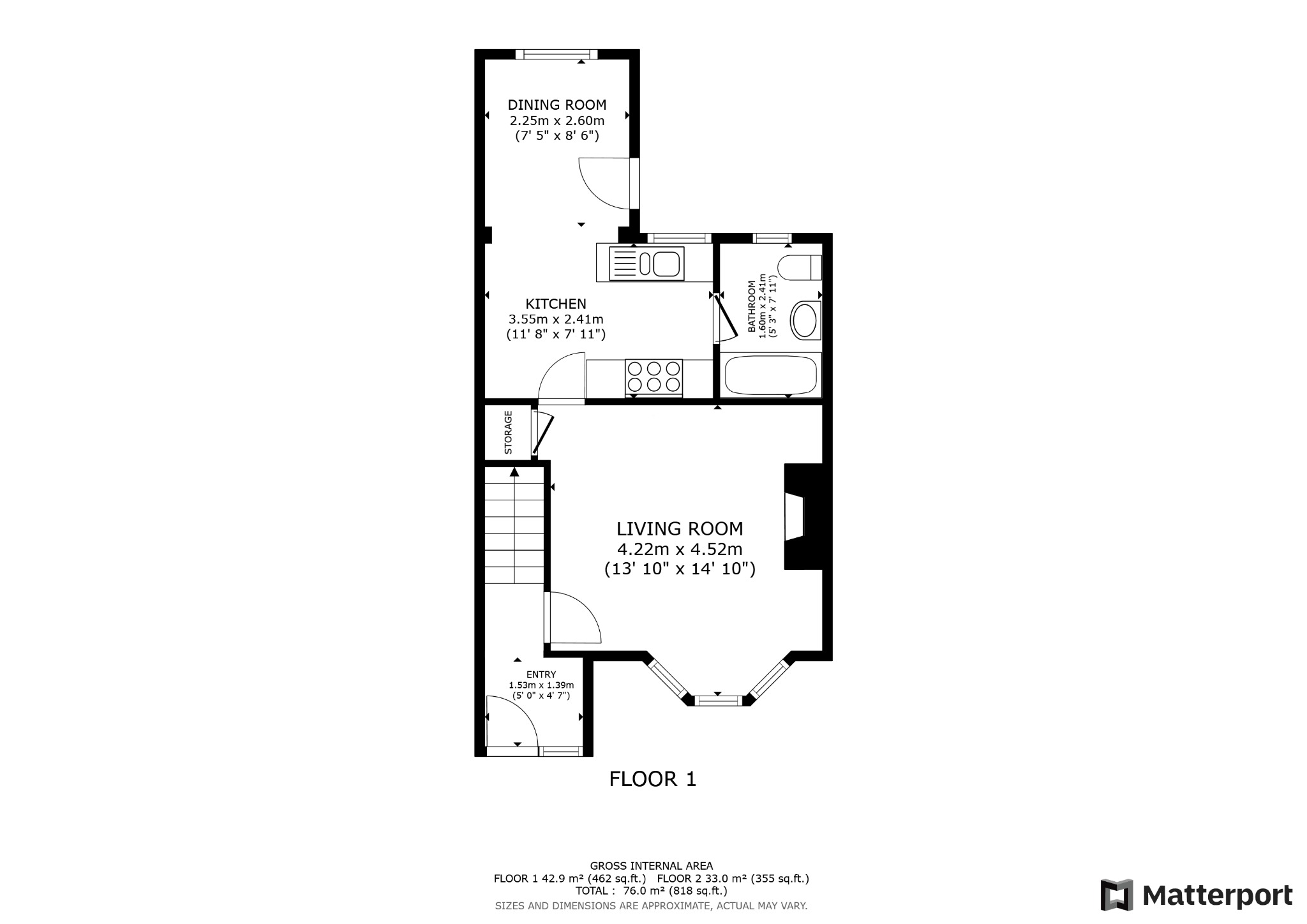 Coleridge Avenue, South Shields, NE33 3HB floorplan