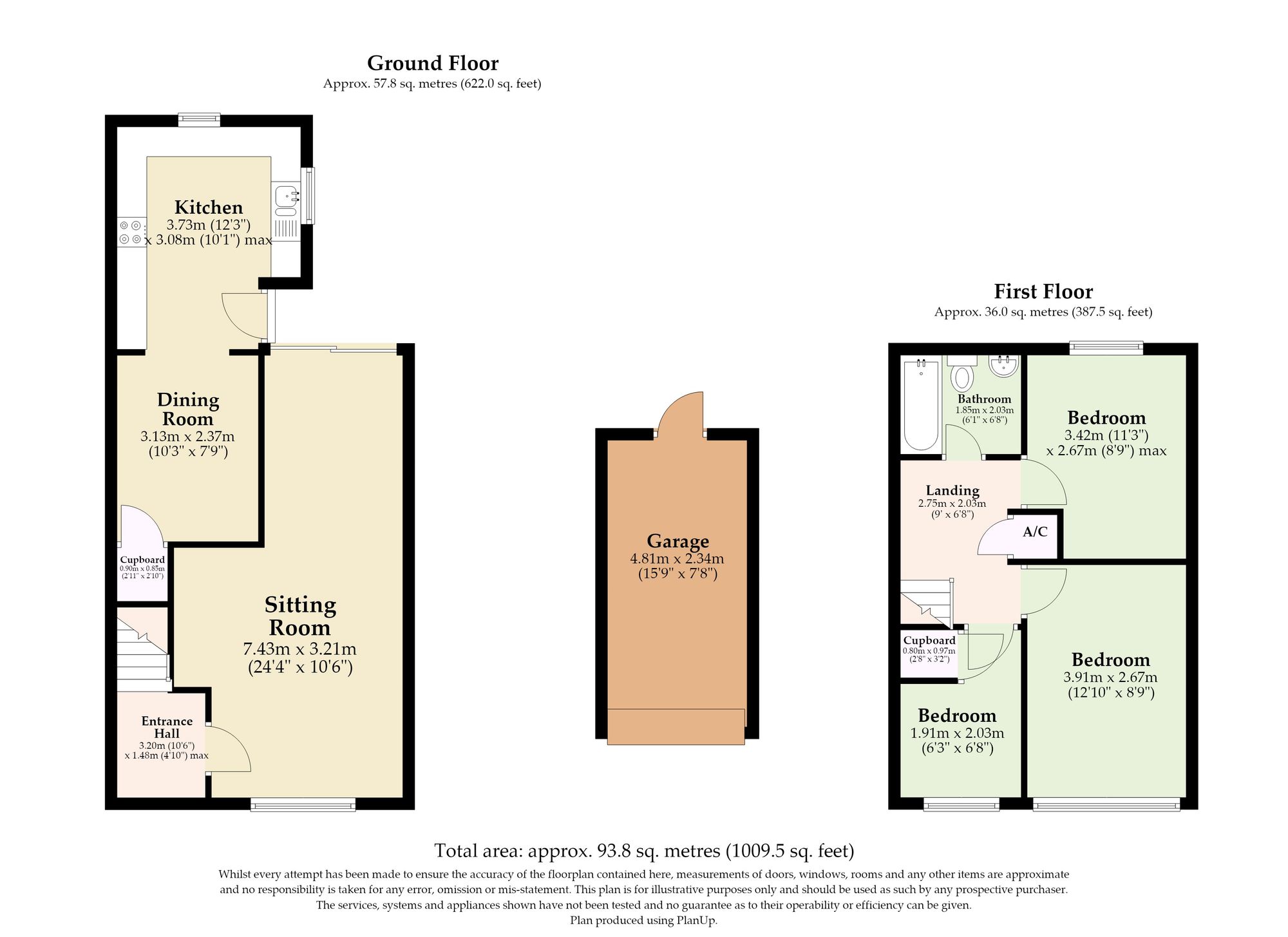 19 Church Close, Diss floorplan