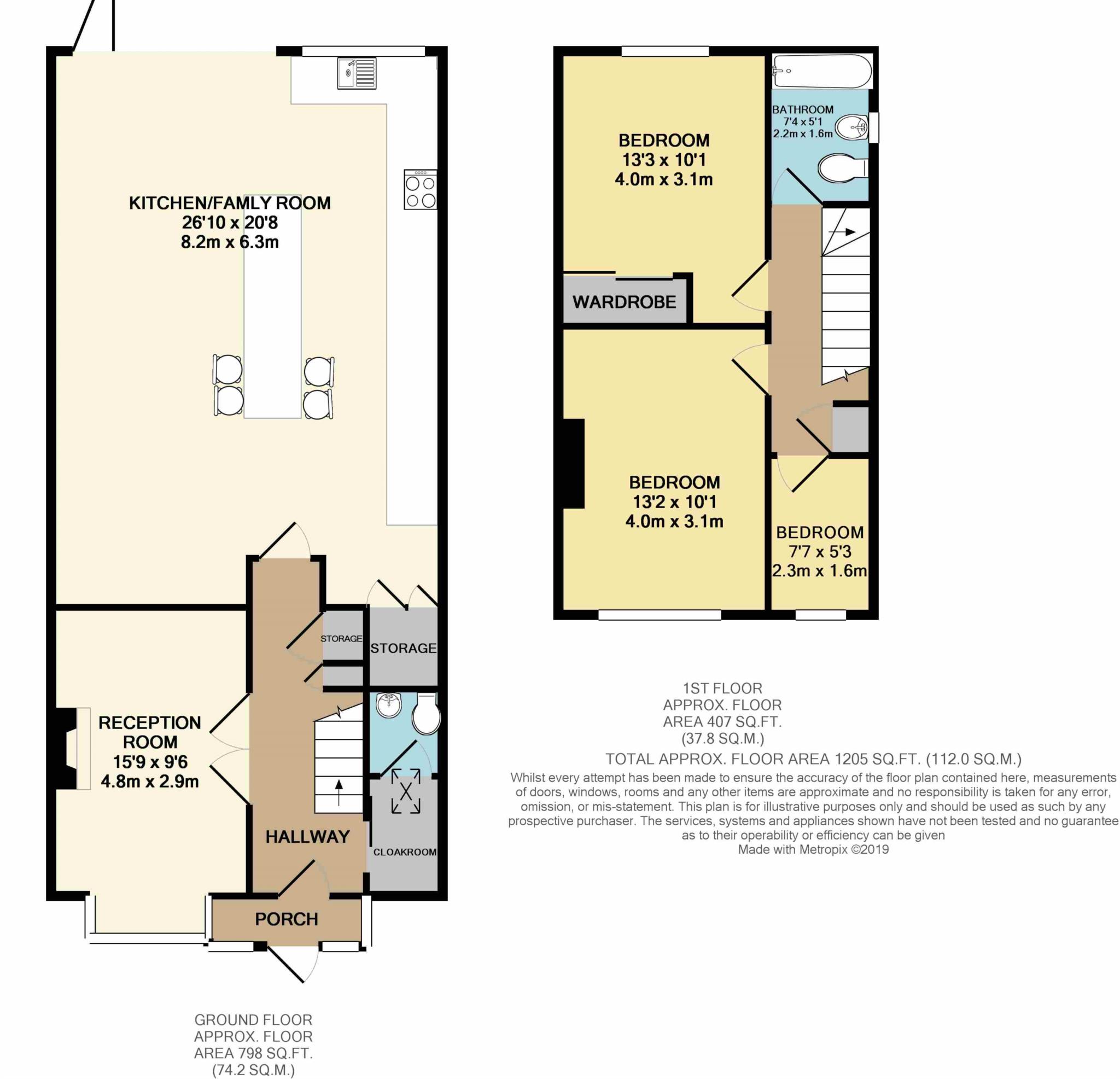 3 Bedrooms Semi-detached house to rent in Beaconsfield Road, New Malden KT3