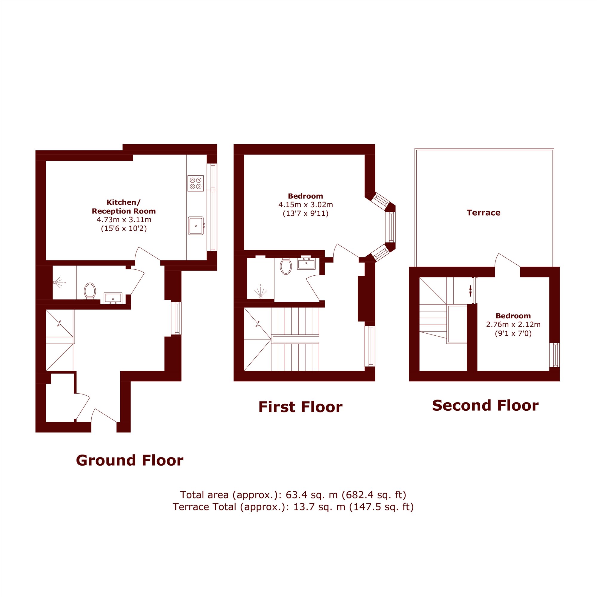 Gloucester Place, London floorplan