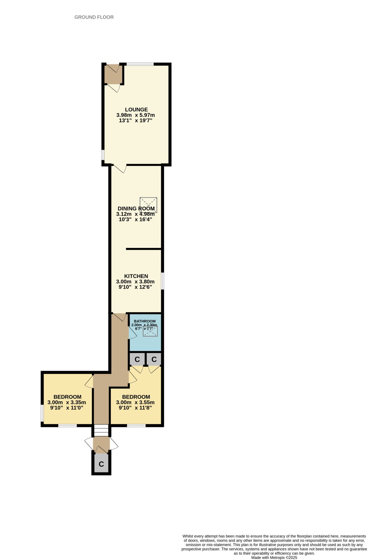 29, St. John Street, Creetown floorplan