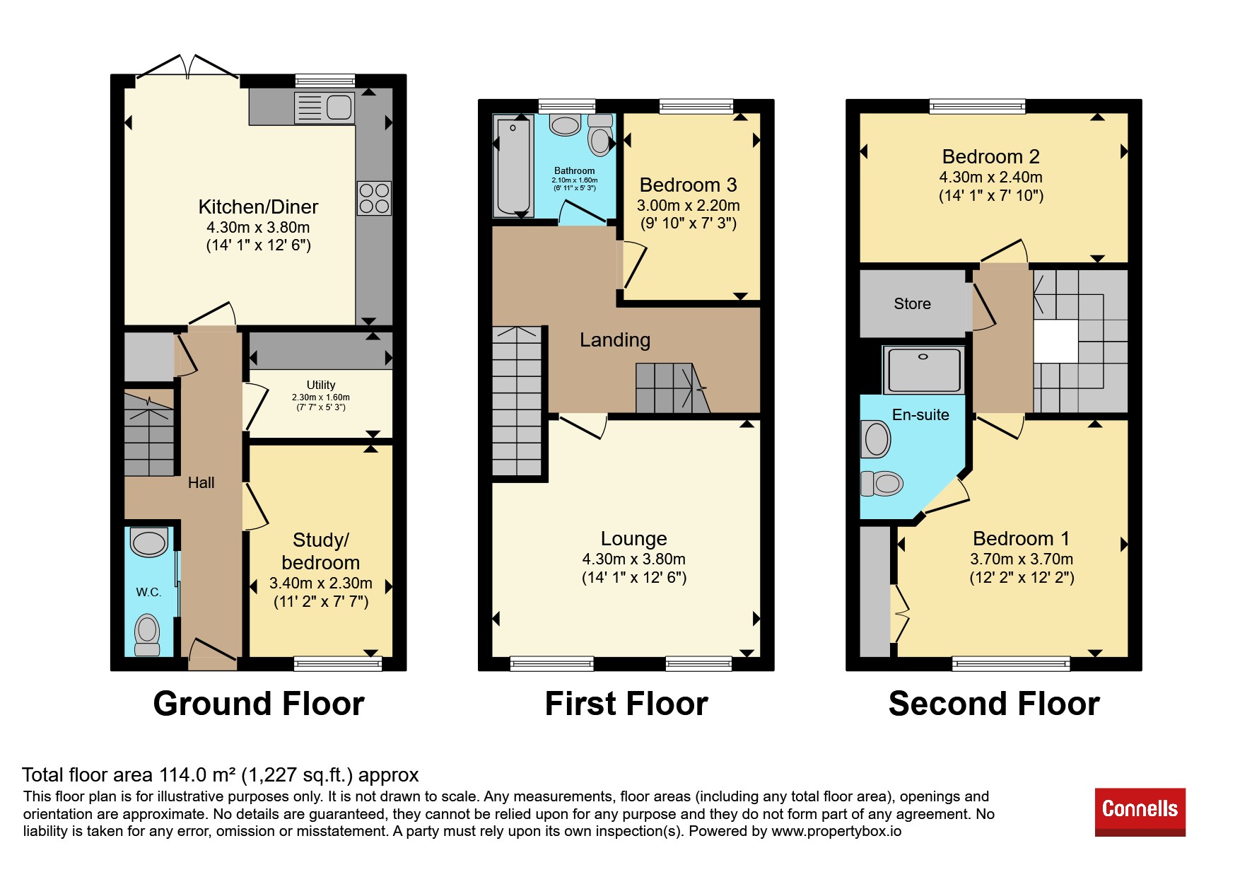2, Kyle End, Aylesbury floorplan