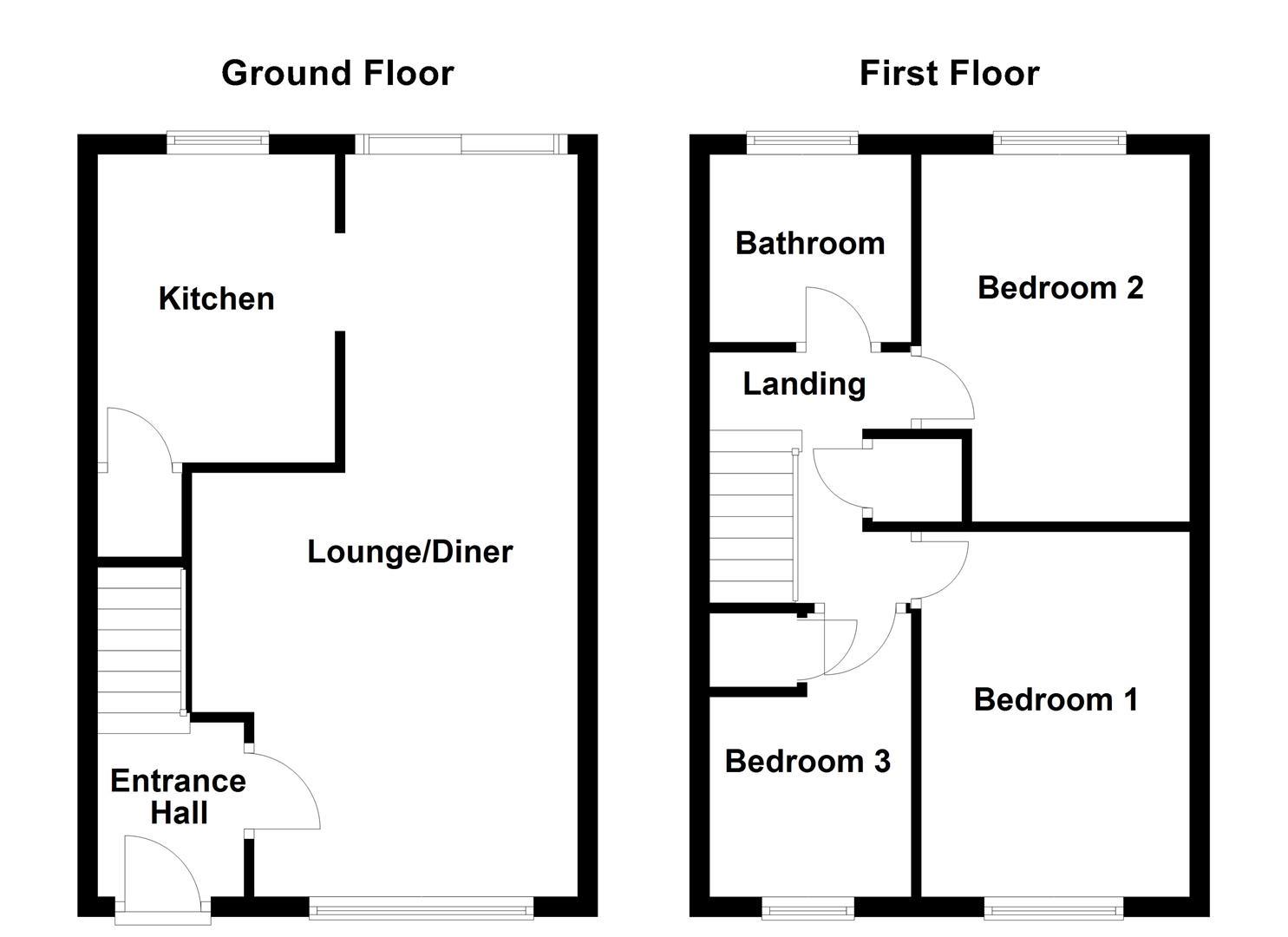 30, Swan Close, St. Ives floorplan