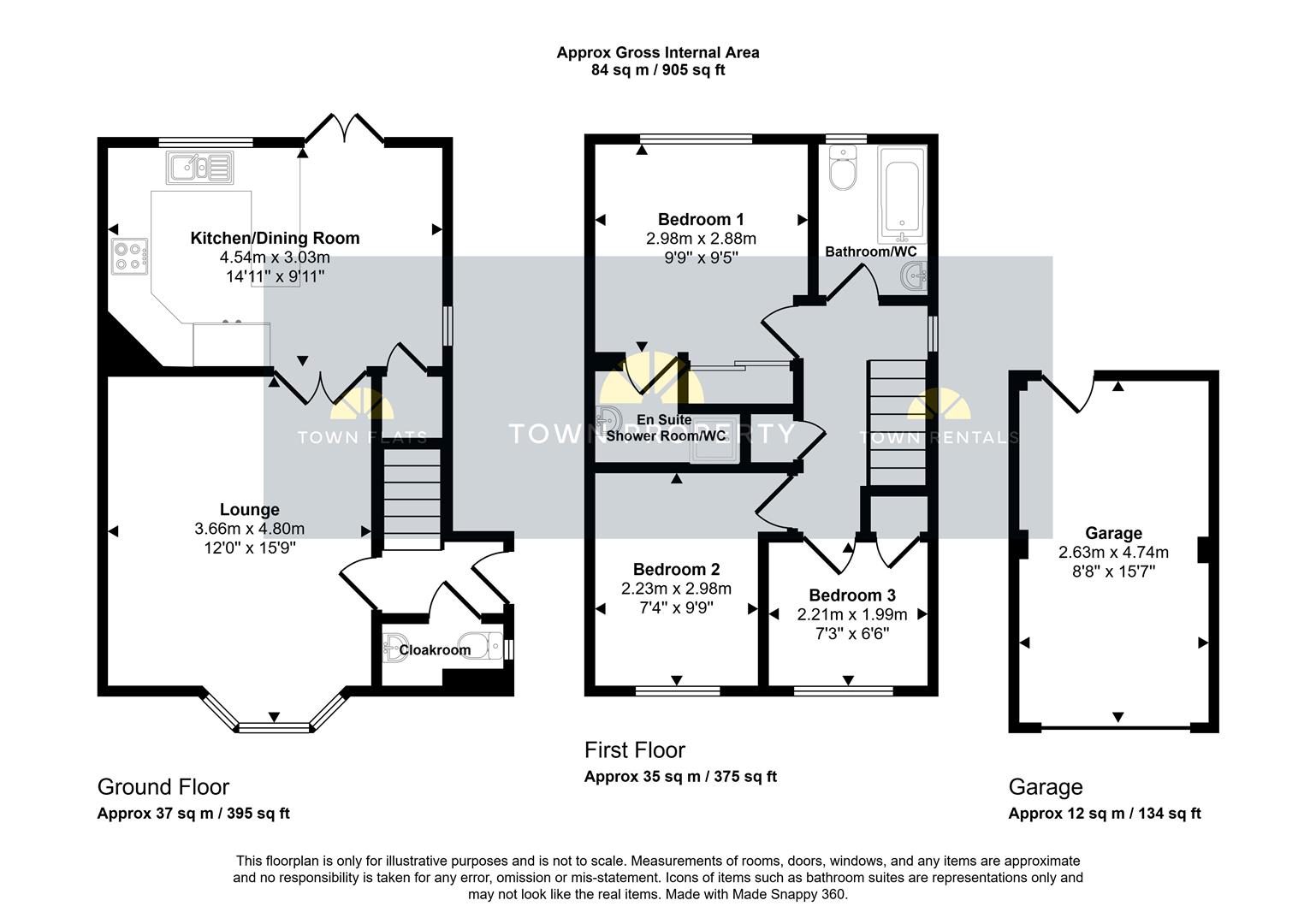 5, Solomons Close, Eastbourne floorplan