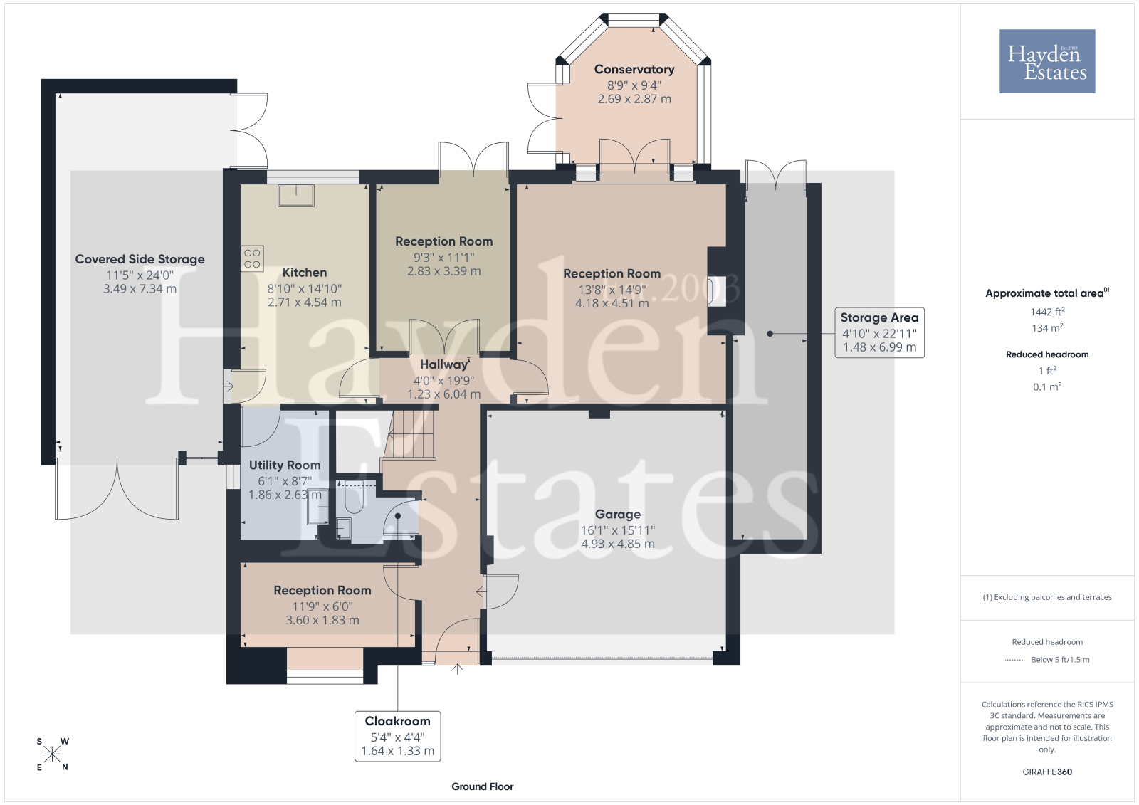 21 The Lea, Kidderminster floorplan