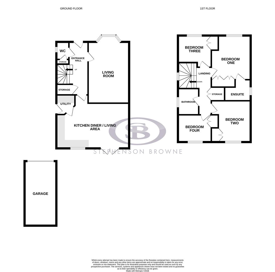 9, Harry Mortimer Way Elworth, Sandbach floorplan