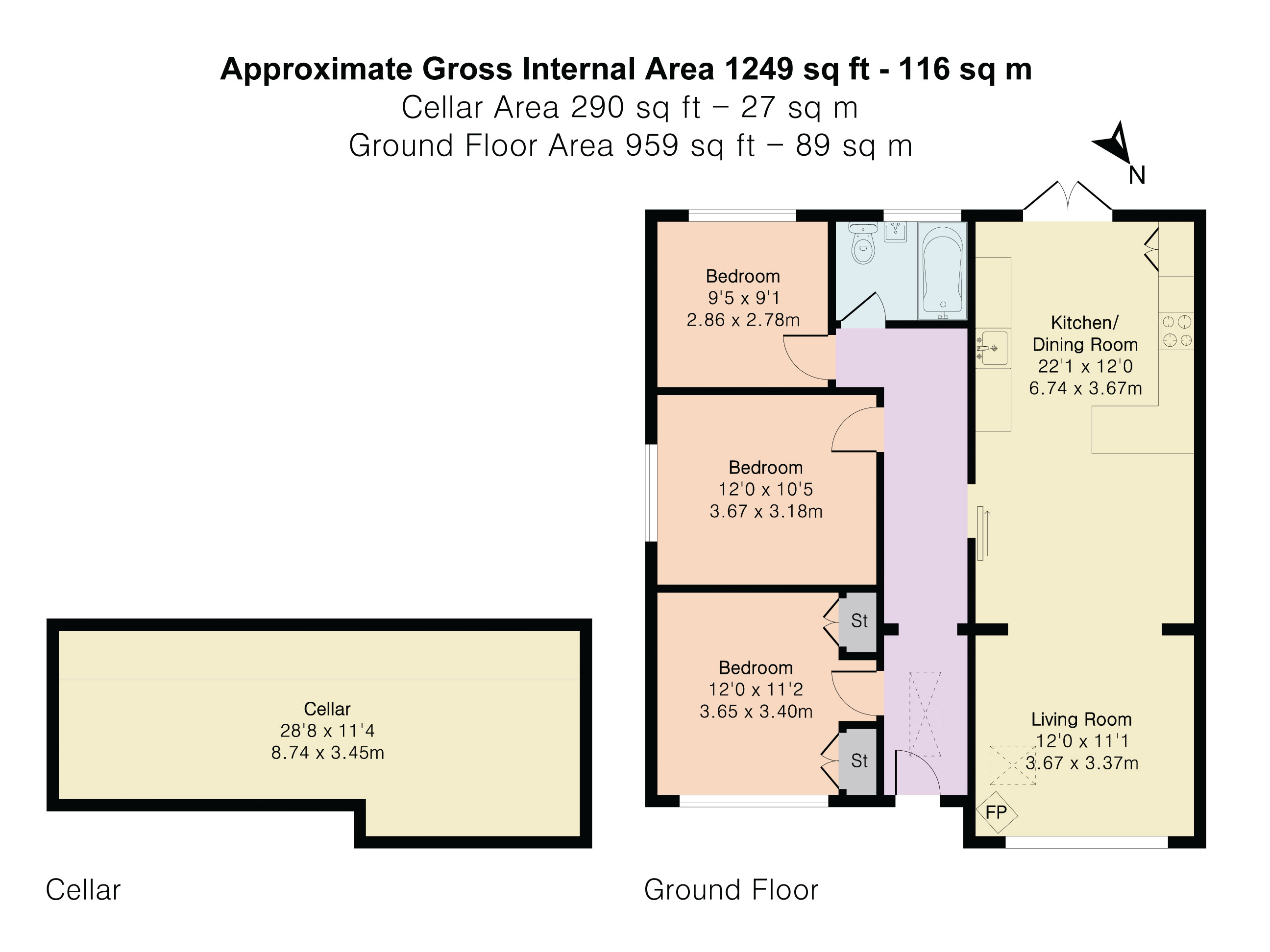 21, Tor Gardens, Newton Abbot floorplan