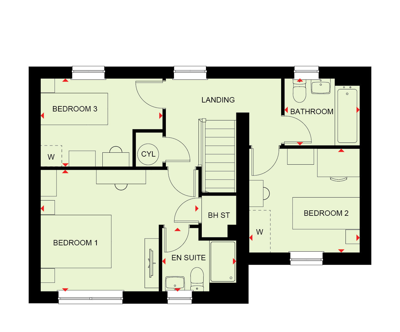 HA02132, Ixworth Road, Thurston, Bury St Edmunds floorplan