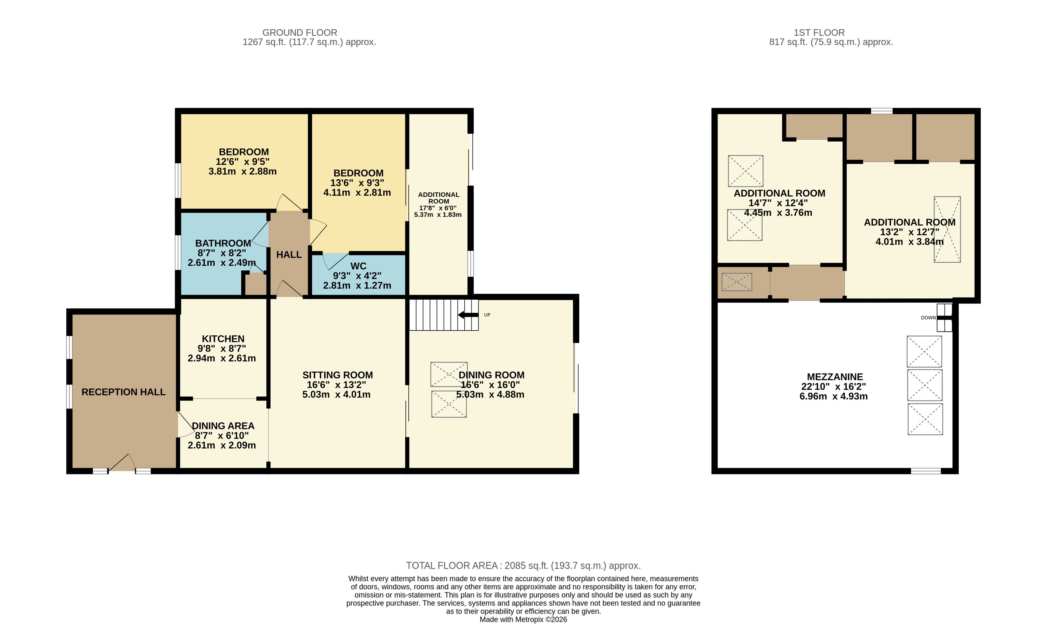 Heron Cottage, Holly Lane, Hopton, Wirksworth floorplan