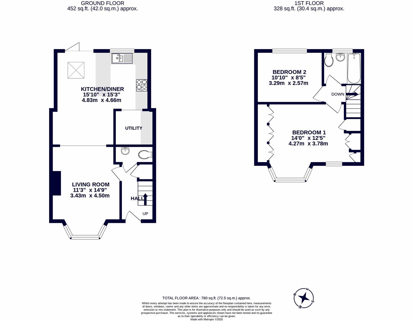 2 bed terraced house for sale in Lea Crescent, Ruislip HA4 Zoopla