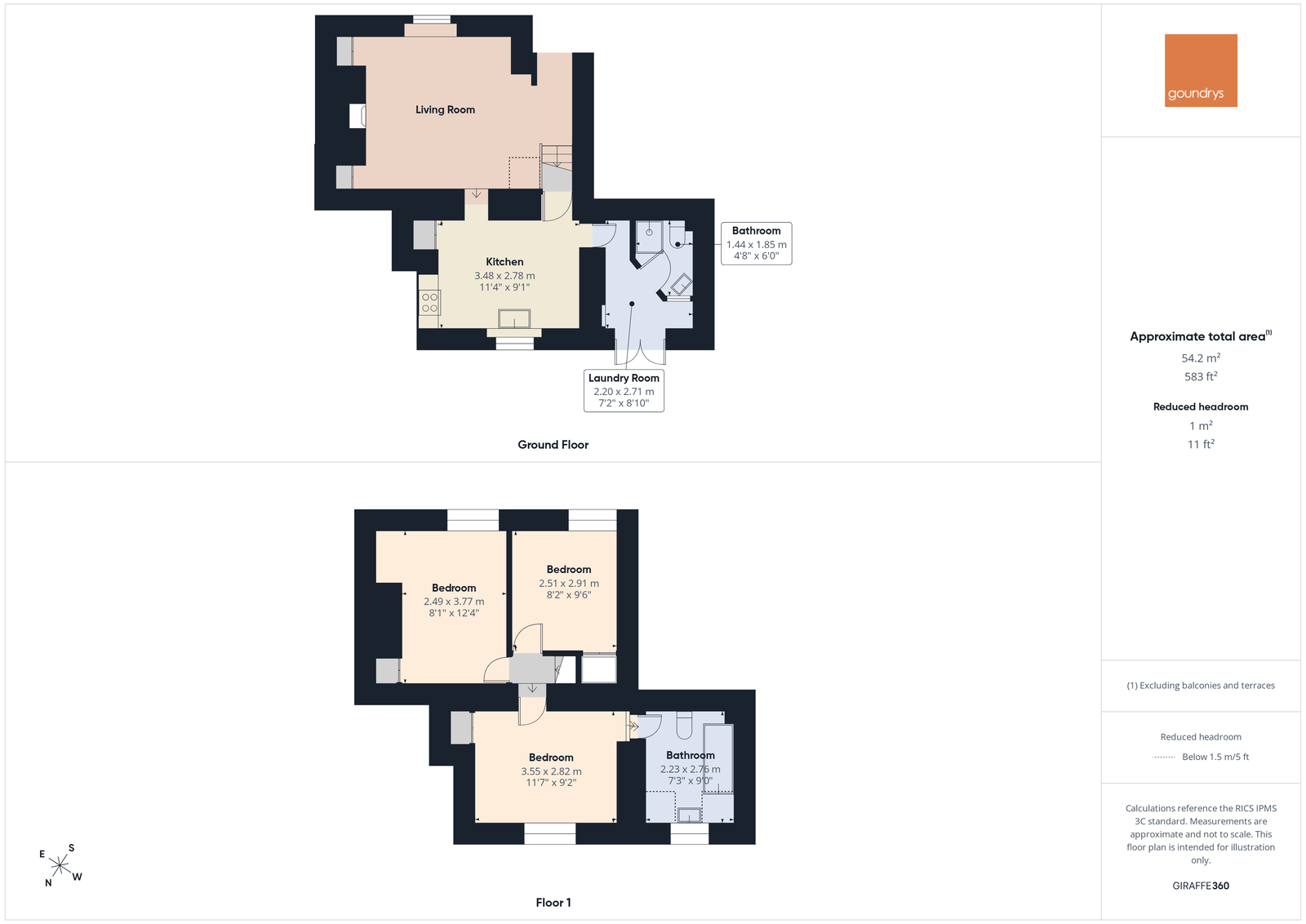 5, Stippy Stappy, Cornwall floorplan