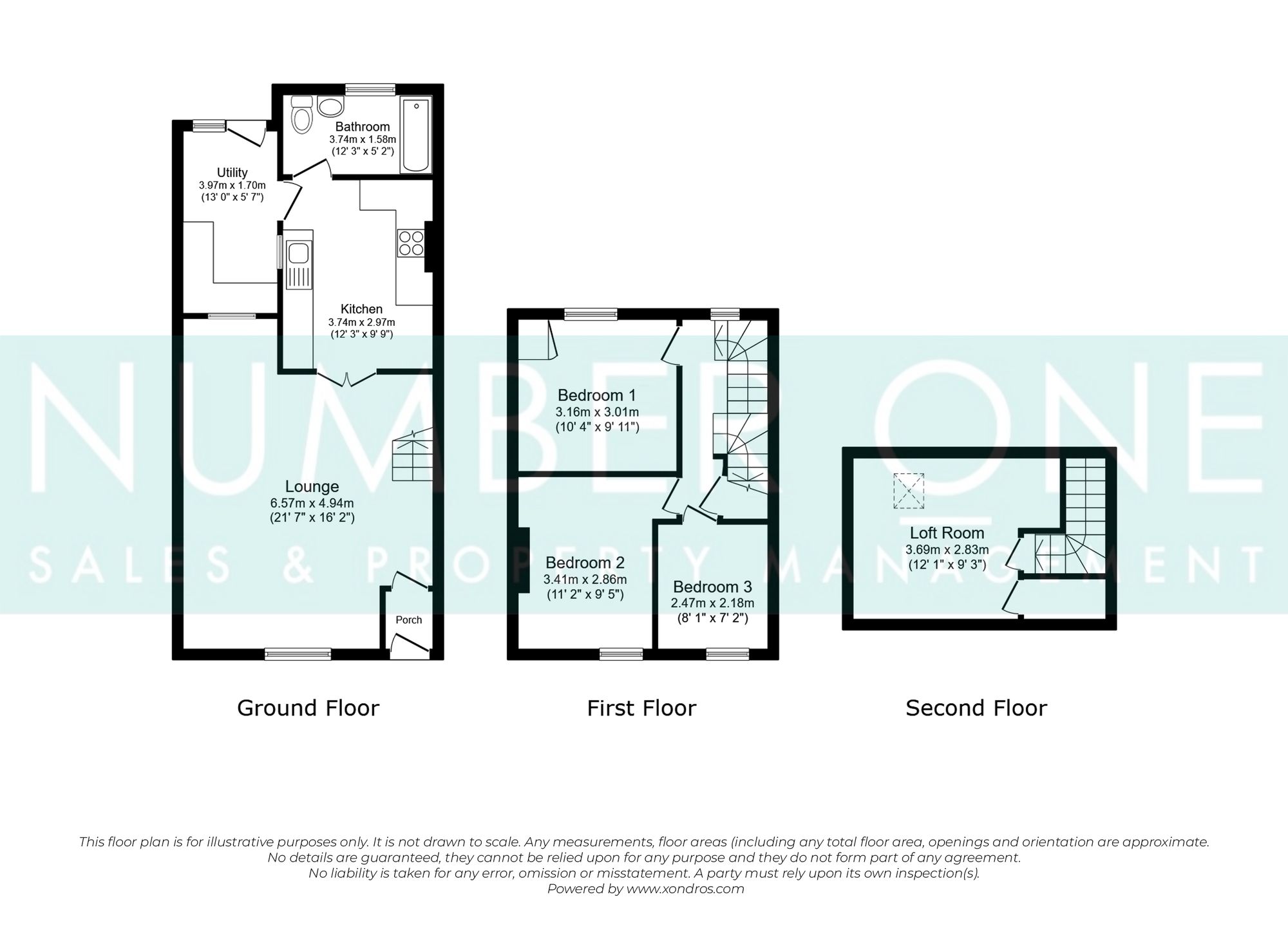 85 Turberville Street, Maesteg floorplan