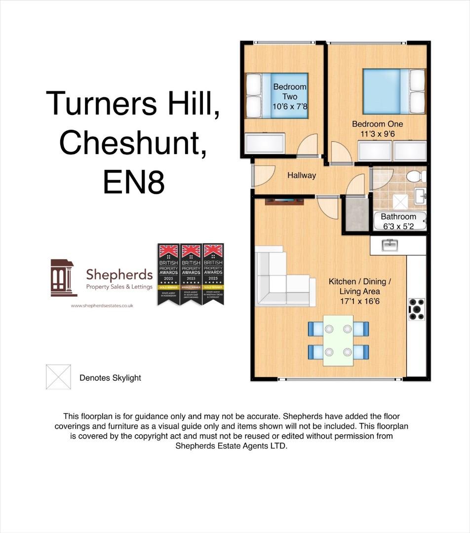 104b, Turners Hill, Cheshunt floorplan
